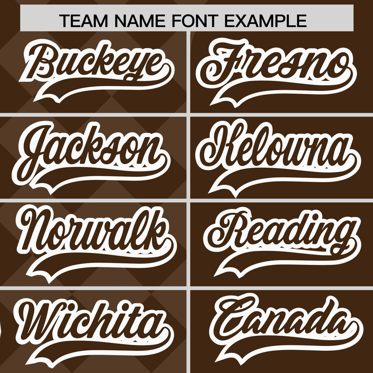 Custom Brown Rhombus Design Authentic Baseball Jersey