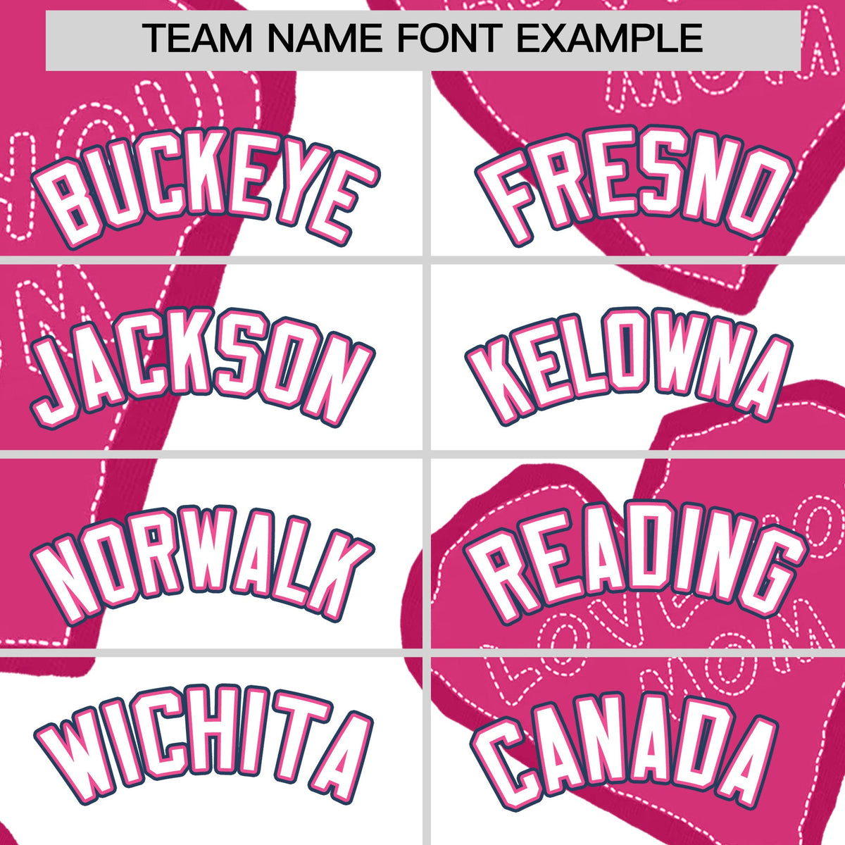 Custom White Pink Mother's Day Style Graffiti Pattern Stretch Fabric Baseball Jersey| KXKSHOP