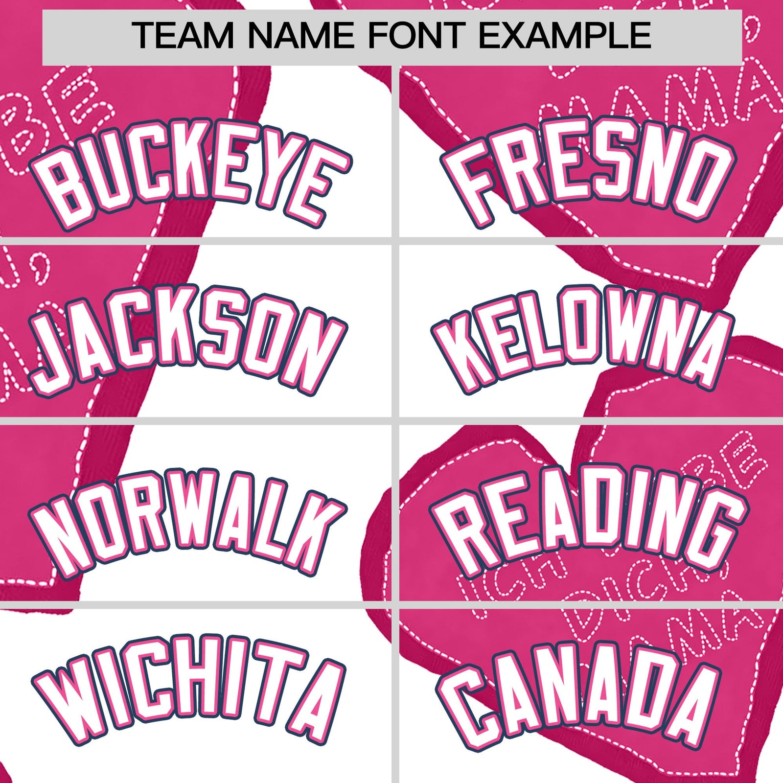 Custom White Pink Mother's Day Style Graffiti Pattern Stretch Fabric Baseball Jersey| KXKSHOP