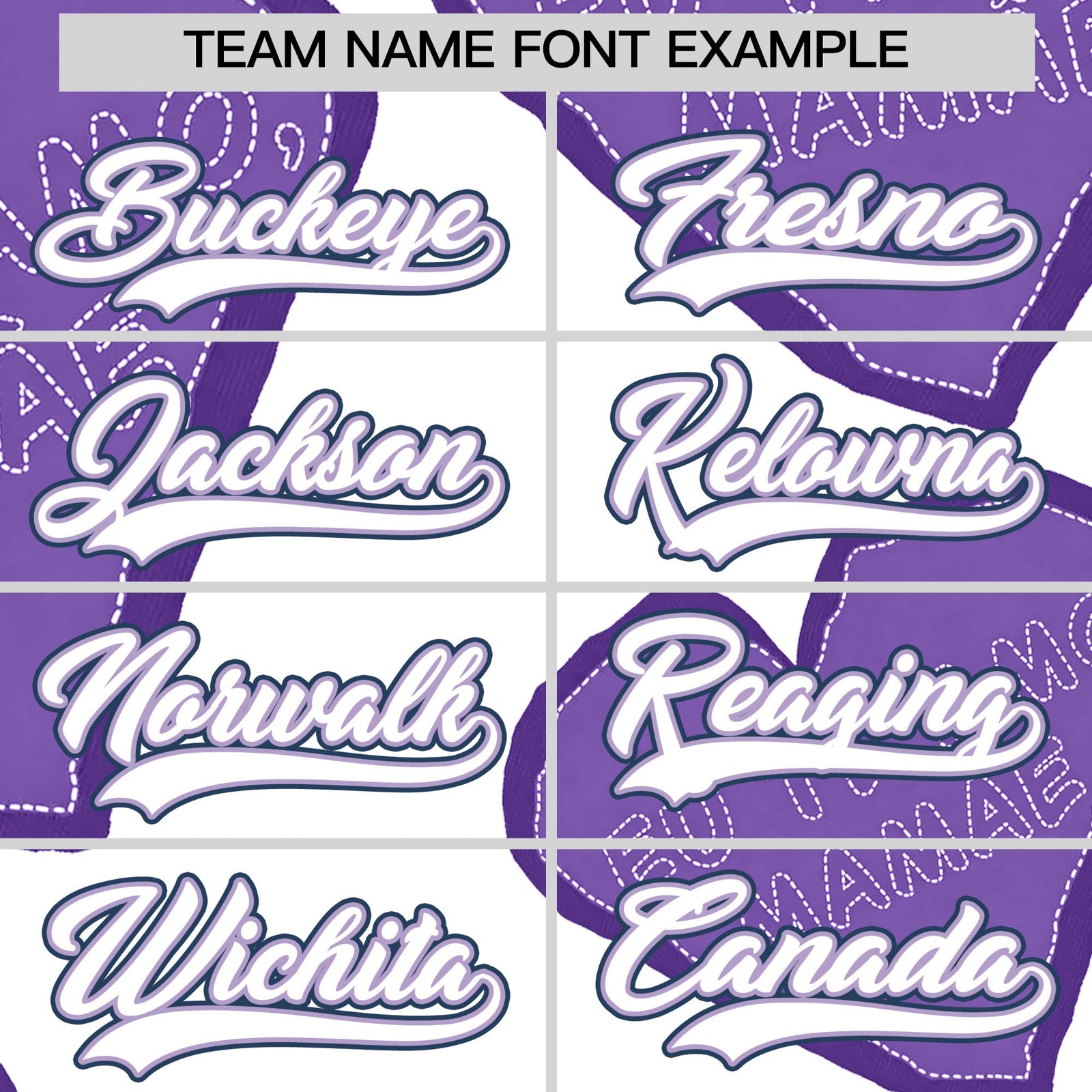 Custom White Light Purple Mother's Day Style Graffiti Pattern Quick Dry Baseball Jersey| KXKSHOP