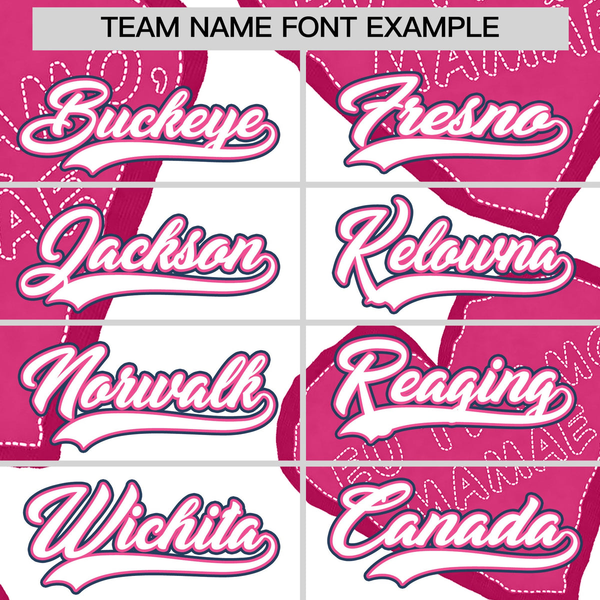 Custom White Pink Mother's Day Style Graffiti Pattern Quick Dry Baseball Jersey| KXKSHOP