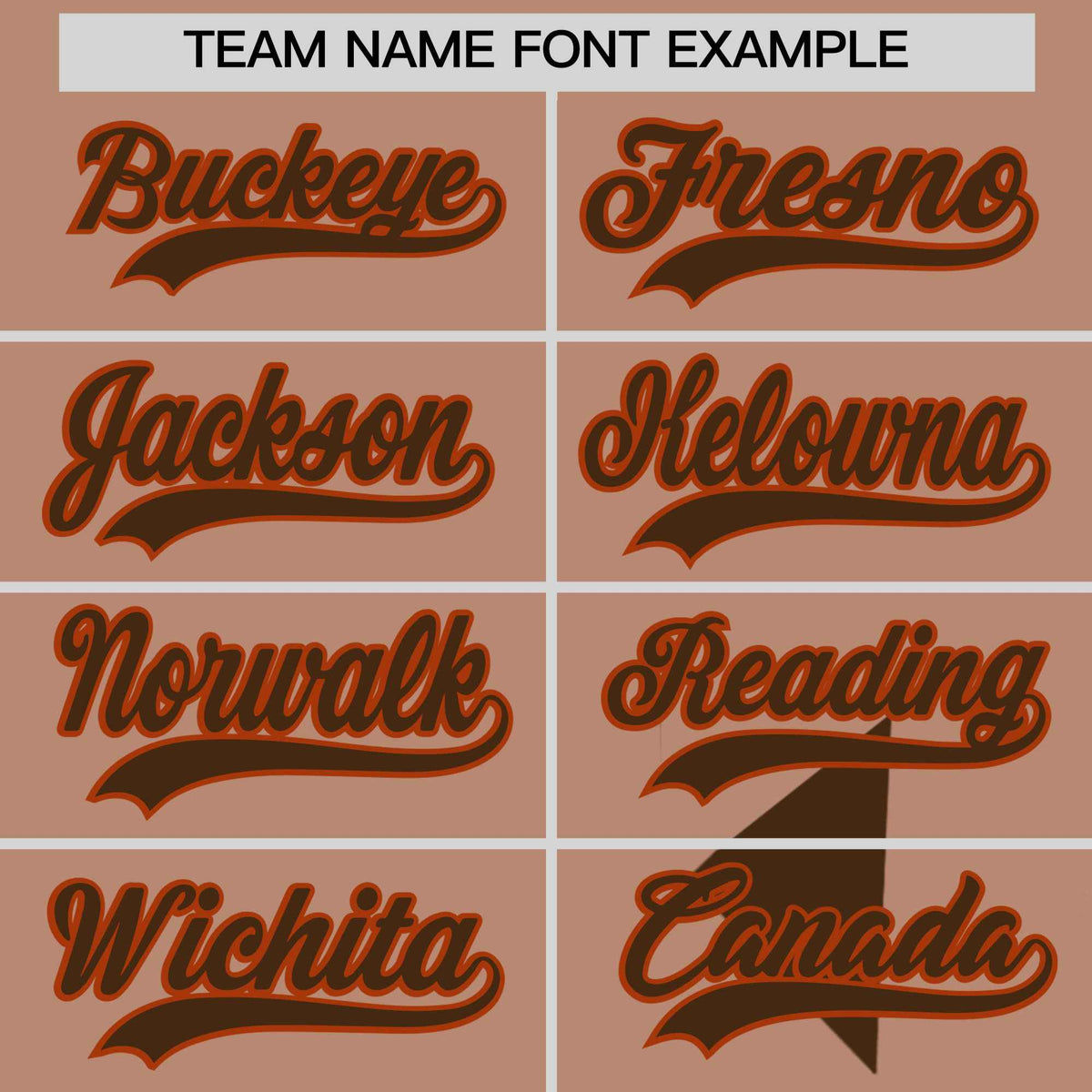 Custom Dark Orange Coffee Raptor Series Raglan Sleeves Hip Hop Baseball Jersey