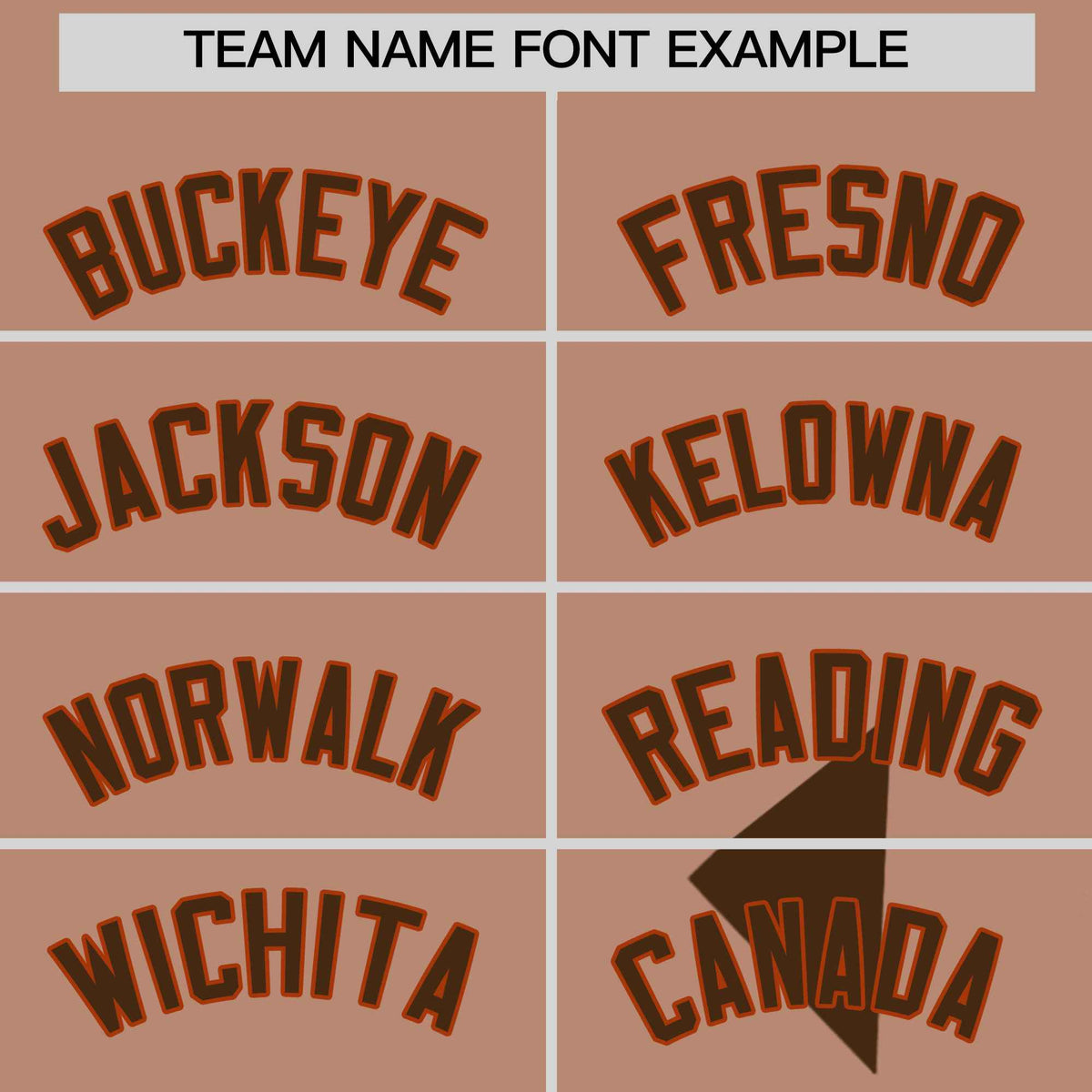 Custom Dark Orange Coffee Raptor Series Raglan Sleeves Hip Hop Baseball Jersey