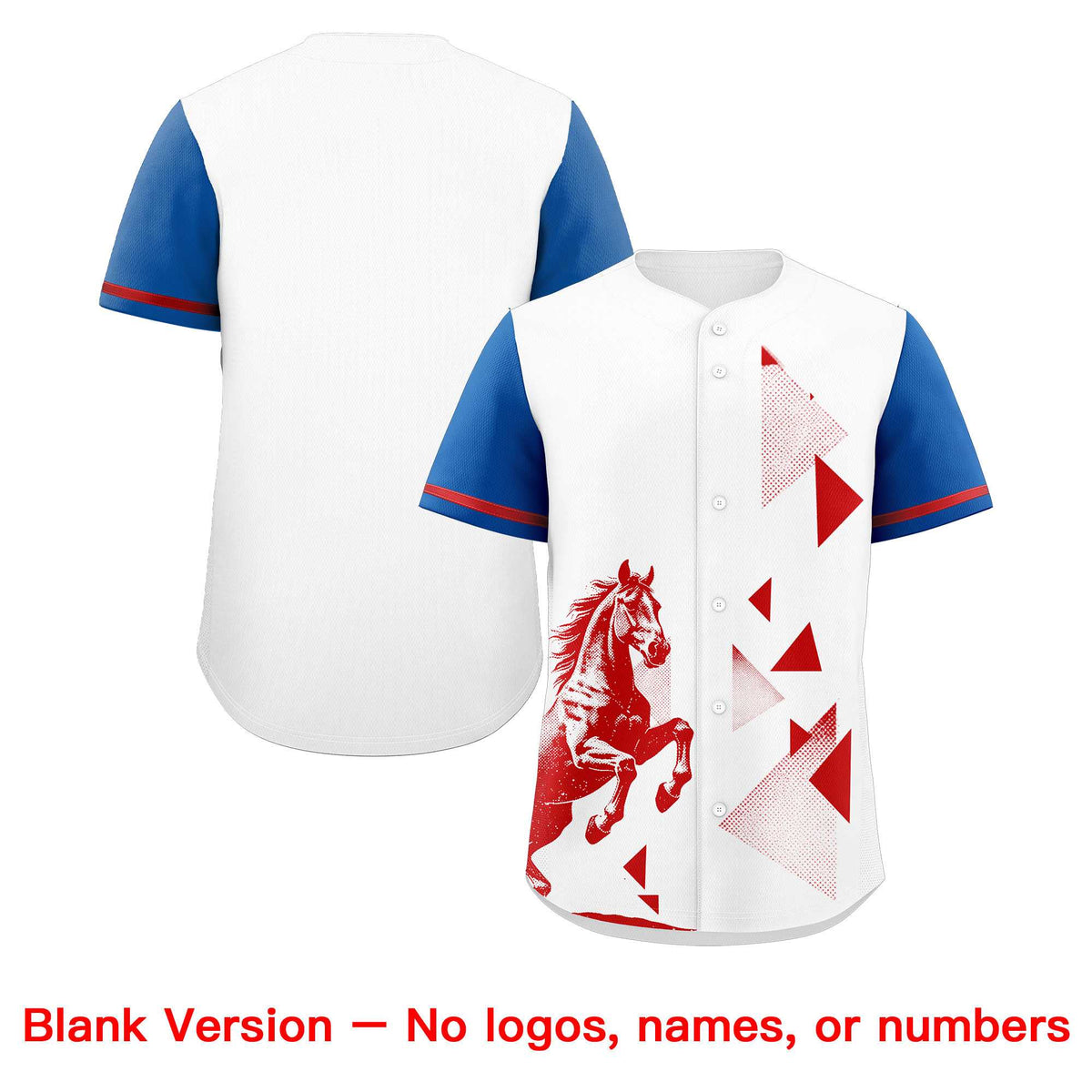 Custom Royal White Raptor Series Raglan Sleeves Lightweight Baseball Jersey |KXKSHOP