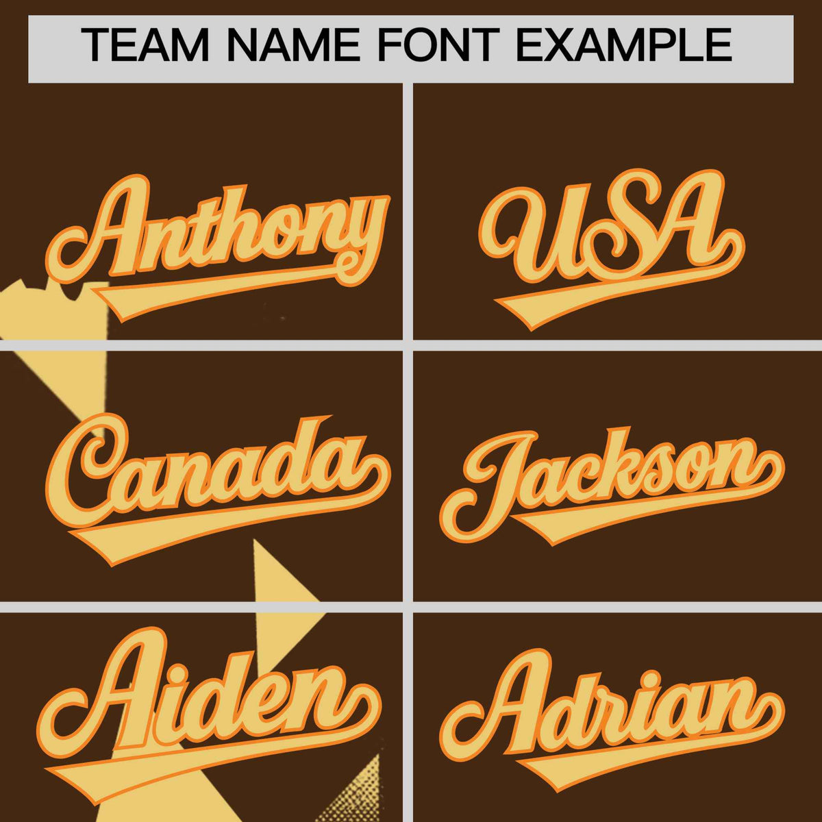 Custom Orange Brown Raptor Series Raglan Sleeves Urban Style Baseball Jersey |KXKSHOP