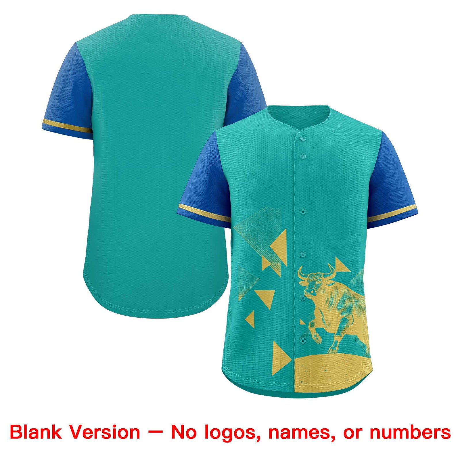 Custom Royal Aqua Raptor Series Raglan Sleeves Urban Style Baseball Jersey |KXKSHOP