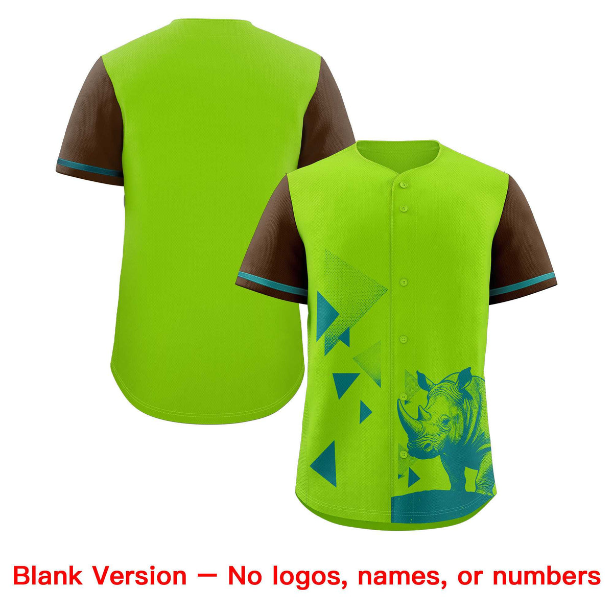 Custom Neon Green Light Brown Raptor Series Raglan Sleeves Urban Style Baseball Jersey |KXKSHOP