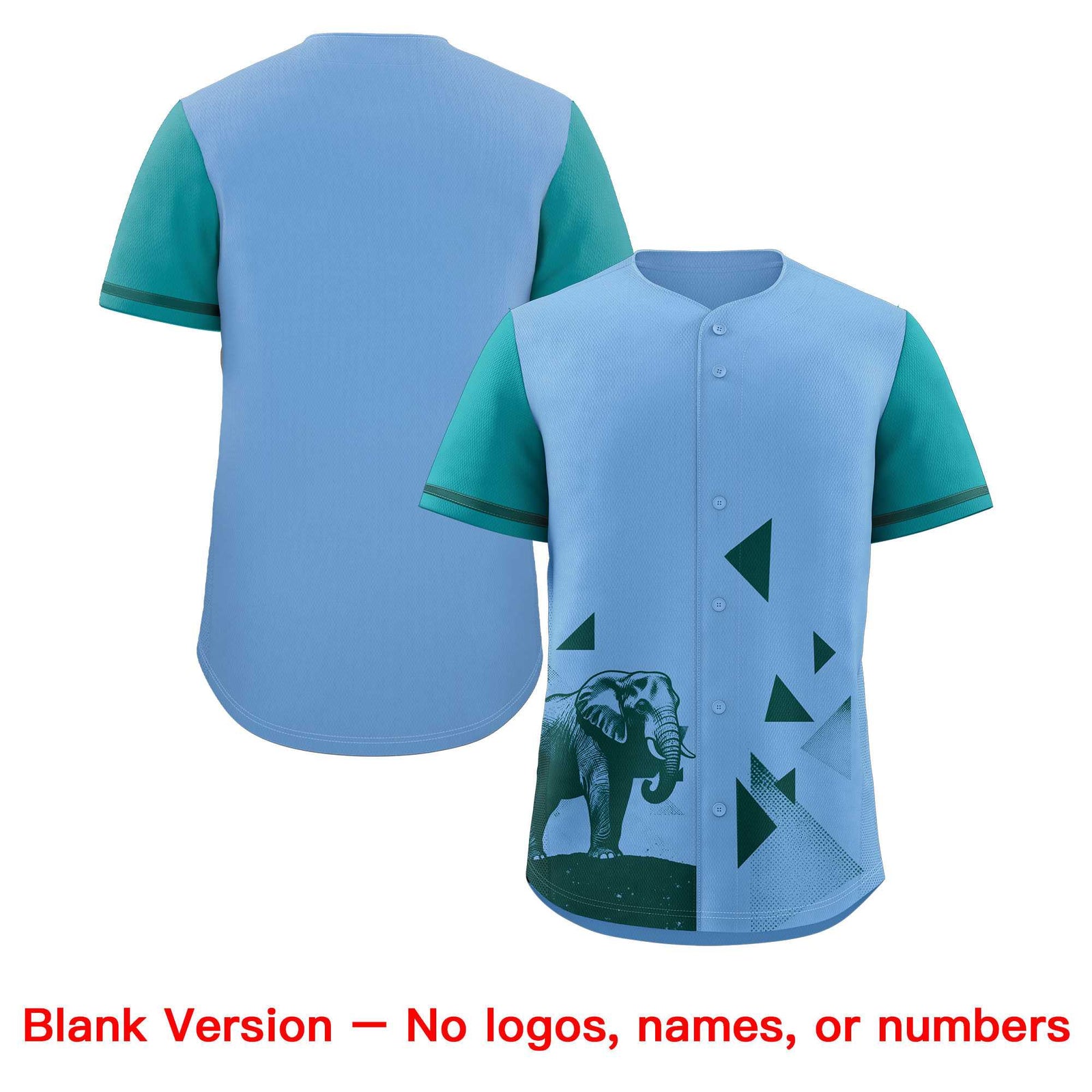 Custom Aqua Light Blue Raptor Series Raglan Sleeves Casual Sports Baseball Jersey |KXKSHOP