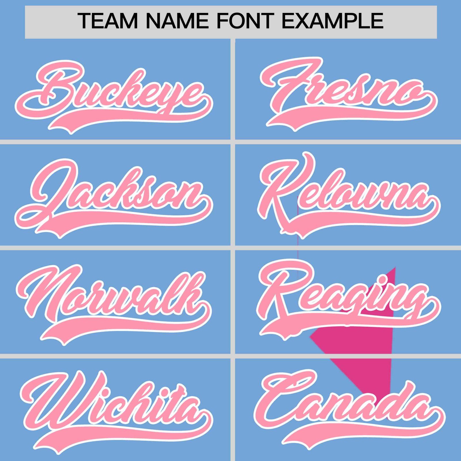 Custom Powder Blue Light Pink Raptor Series Raglan Sleeves Wrinkle-Resistant Baseball Jersey