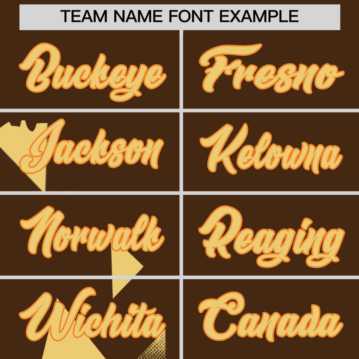 Custom Orange Brown Raptor Series Raglan Sleeves Urban Style Baseball Jersey