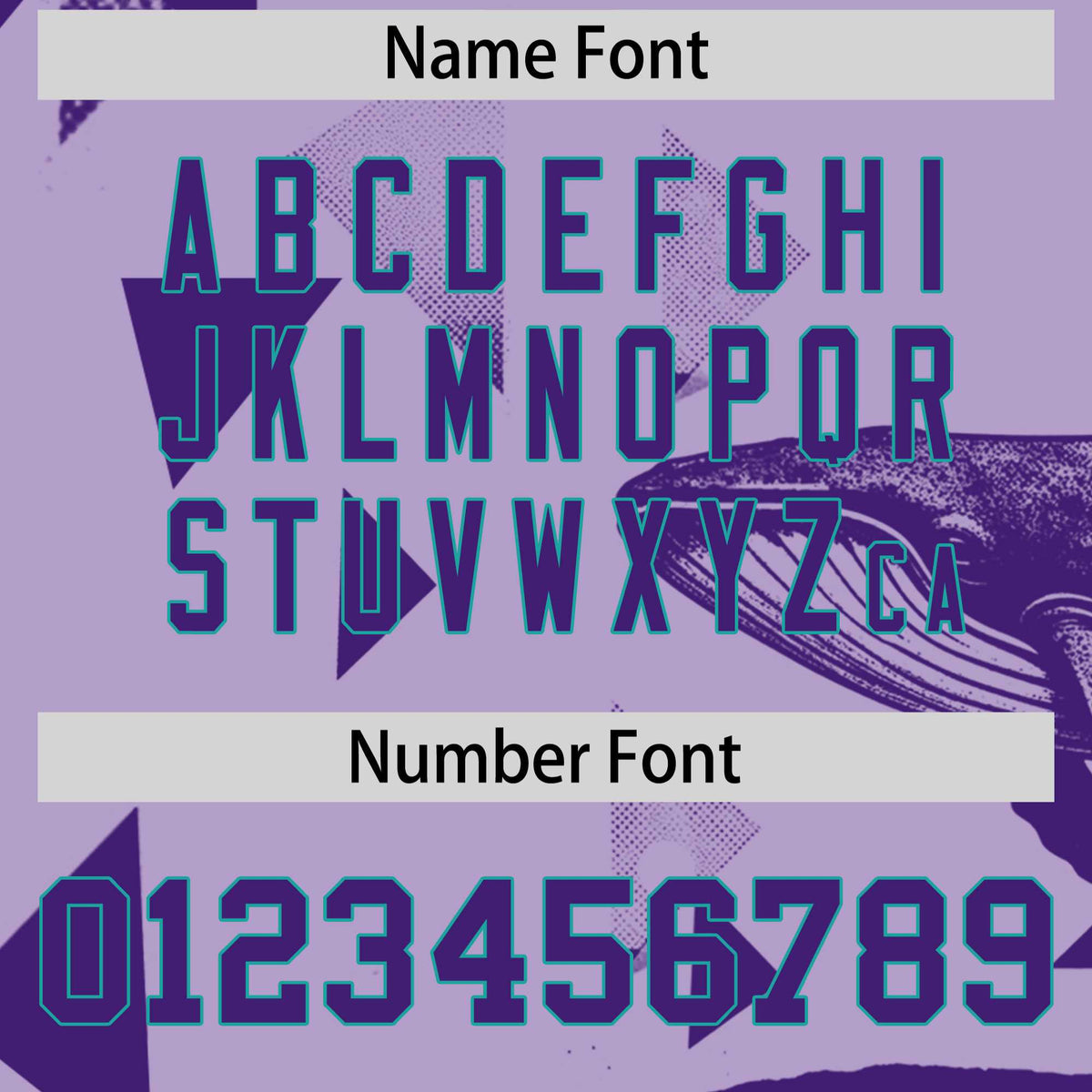 Custom Aqua Light Purple Raptor Series Raglan Sleeves Lightweight Baseball Jersey