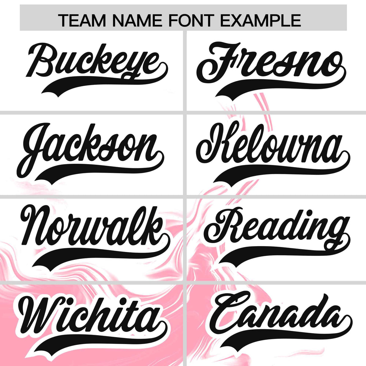 Custom White Light Pink Personalized Ink Pattern Authentic Baseball Jersey