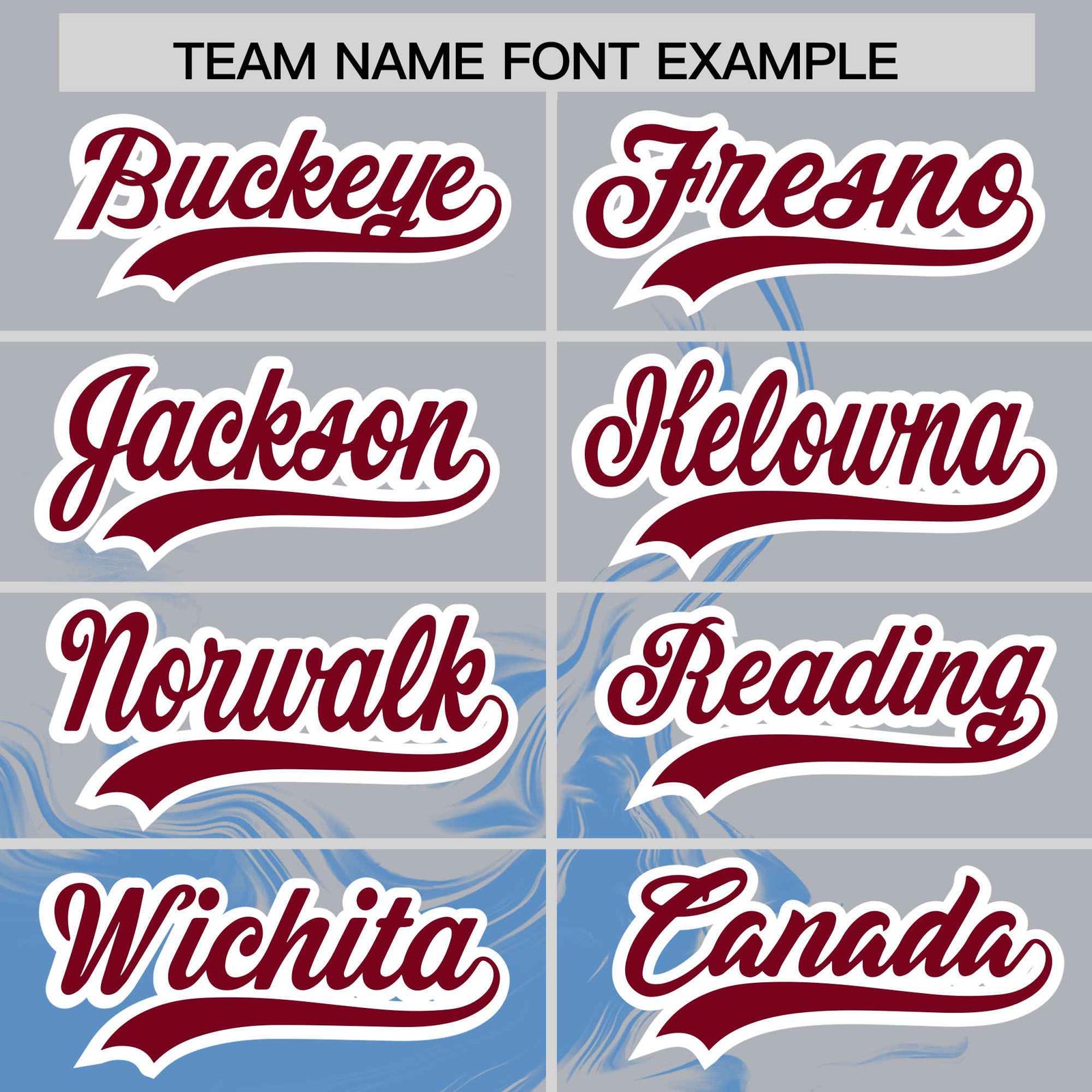 Custom Gray Powder Blue Personalized Ink Pattern Authentic Baseball Jersey