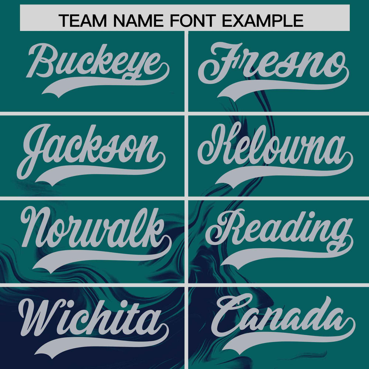 Custom Aqua Navy Personalized Ink Pattern Authentic Baseball Jersey