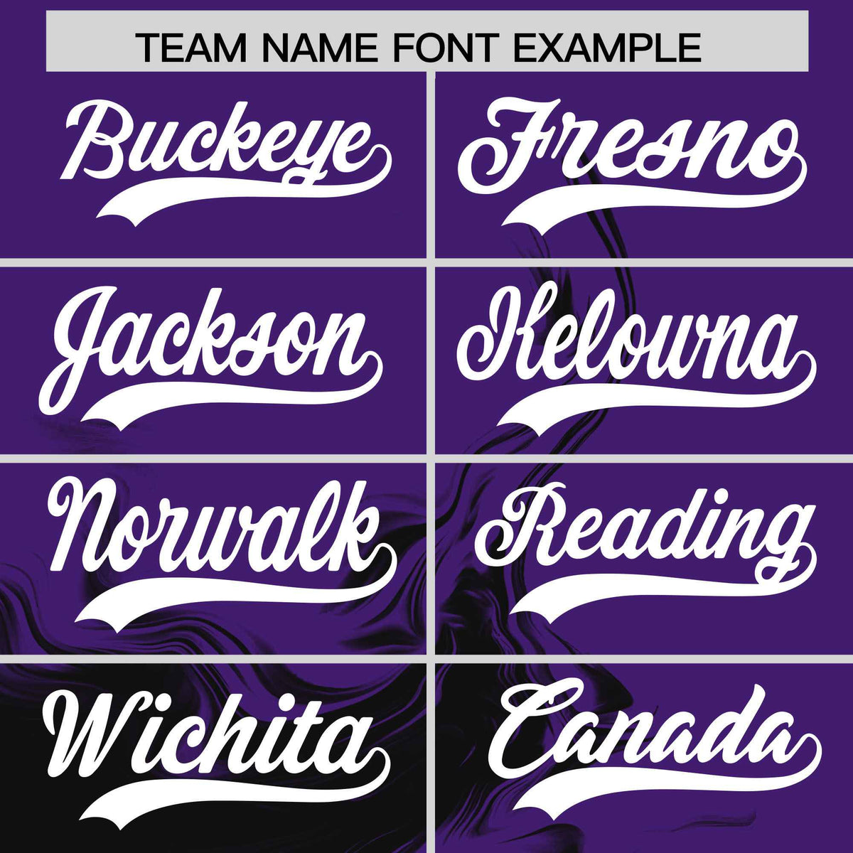 Custom Purple Black Personalized Ink Pattern Authentic Baseball Jersey