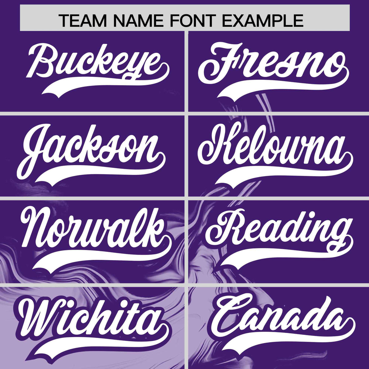 Custom Purple Light Purple Personalized Ink Pattern Authentic Baseball Jersey