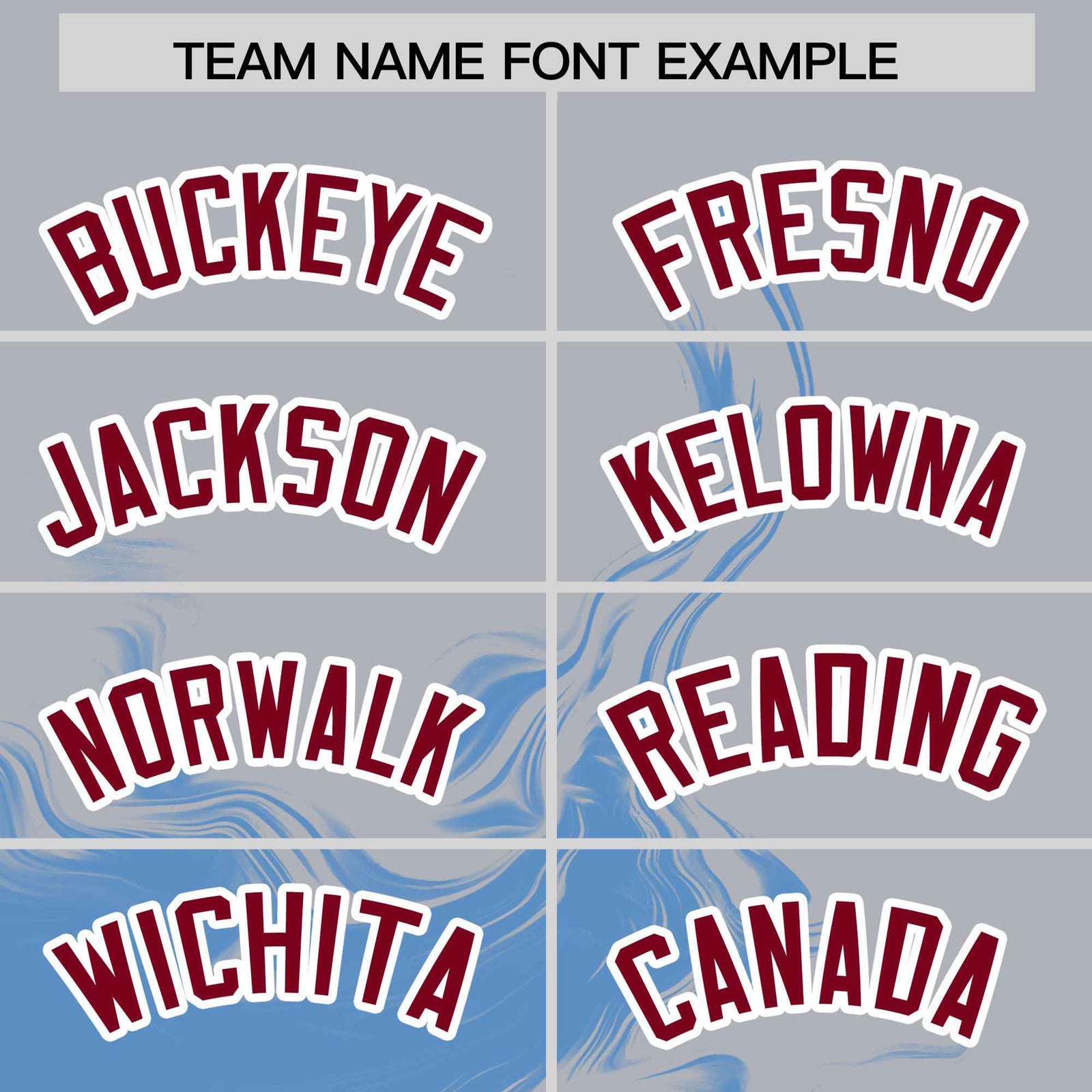 Custom Gray Powder Blue Personalized Ink Pattern Authentic Baseball Jersey