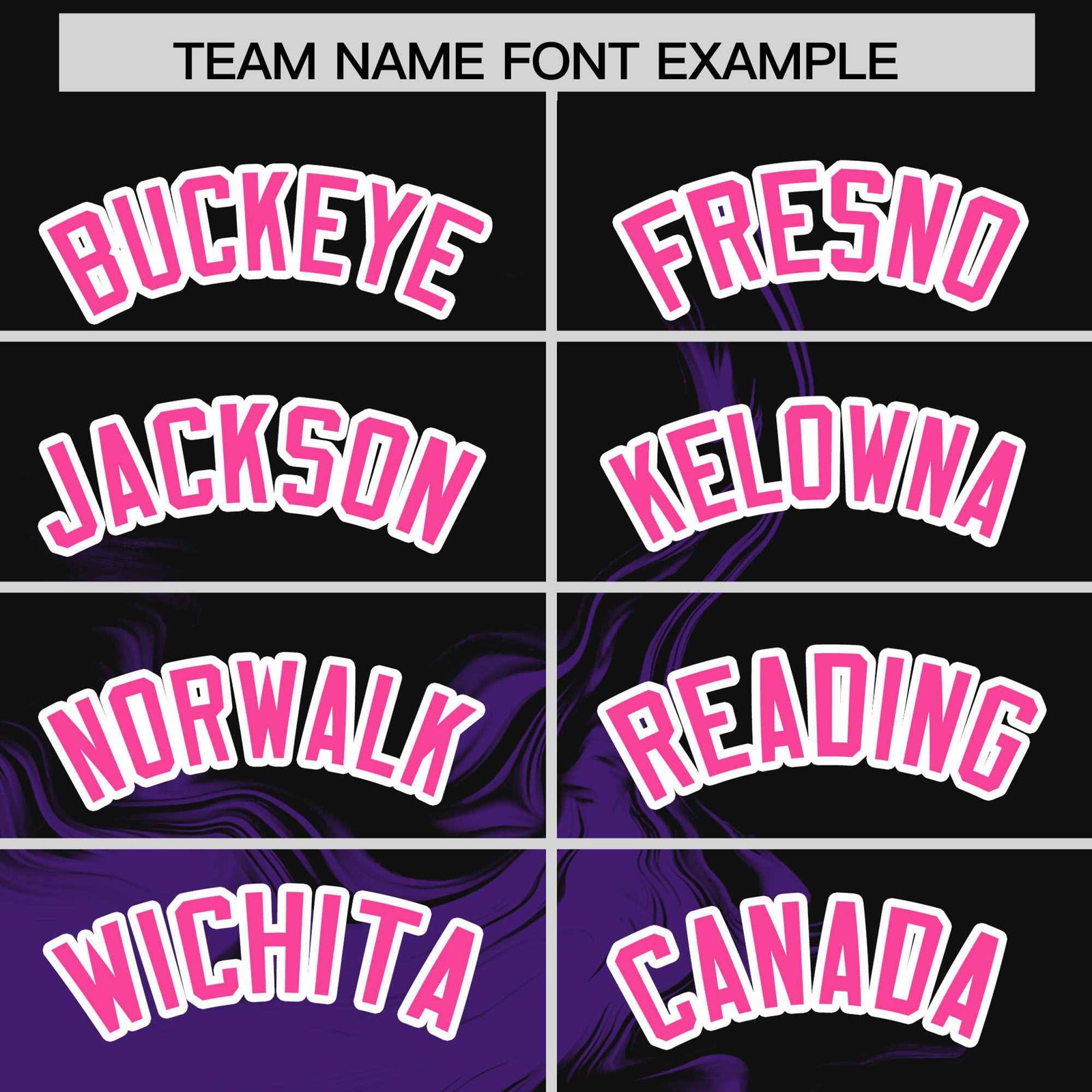 Custom Black Purple Personalized Ink Pattern Authentic Baseball Jersey