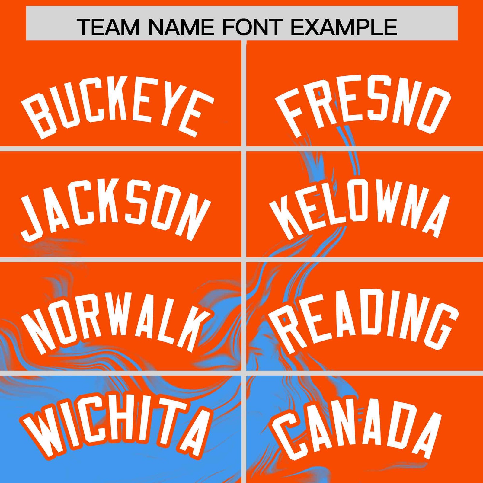 Custom Orange Powder Blue Personalized Ink Pattern Authentic Baseball Jersey