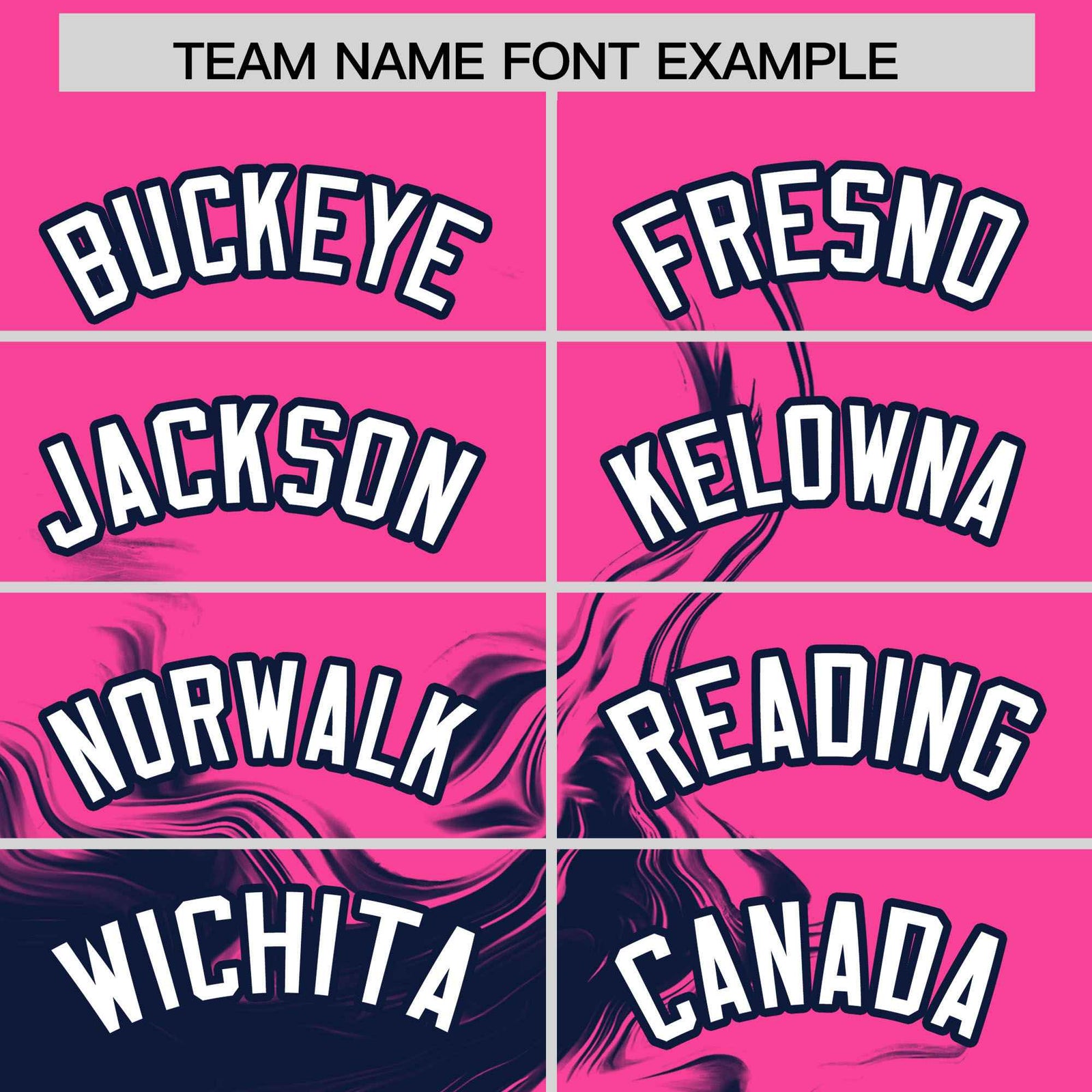 Custom Pink Navy Personalized Ink Pattern Authentic Baseball Jersey