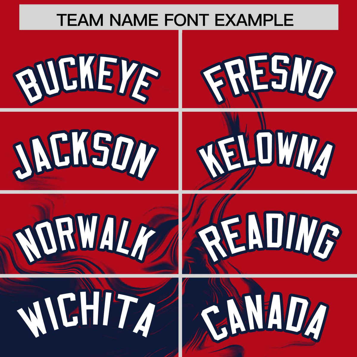 Custom Red Navy Personalized Ink Pattern Authentic Baseball Jersey