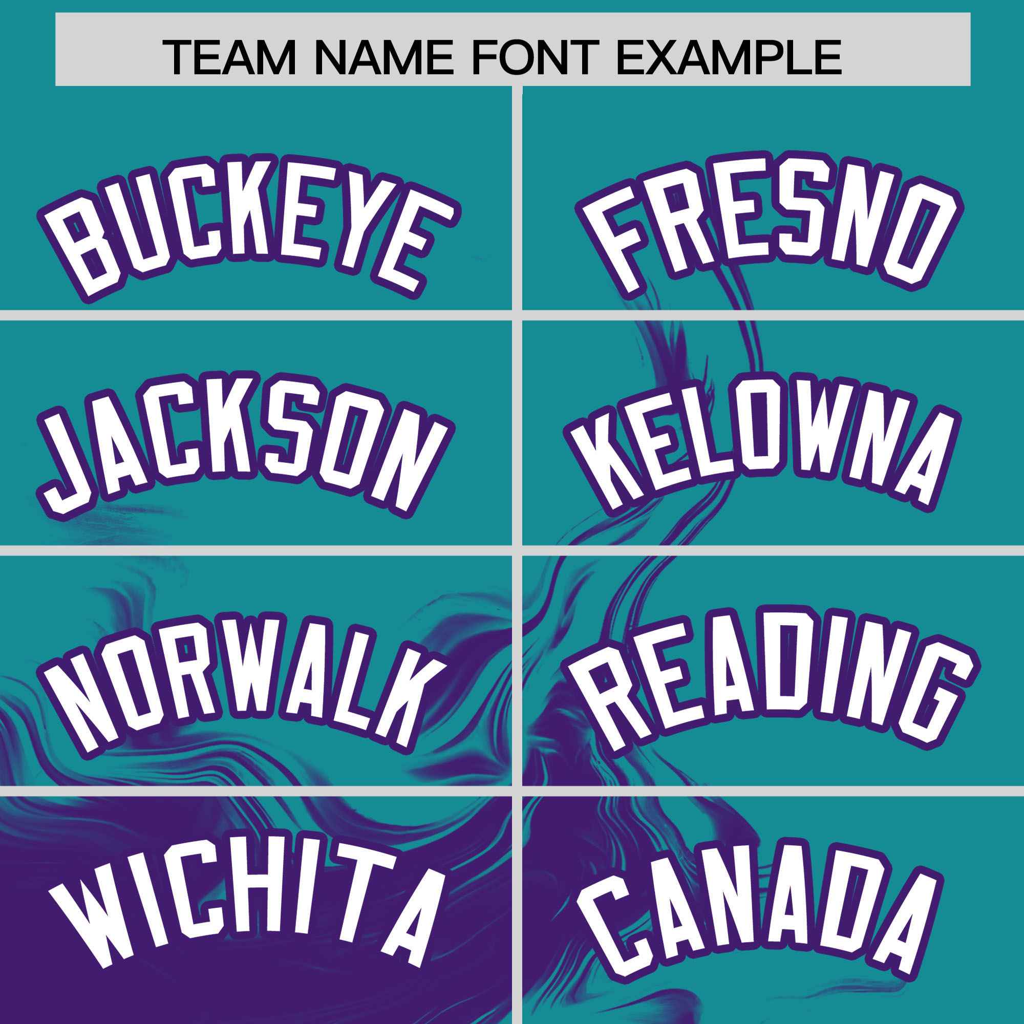 Custom Aqua Purple Personalized Ink Pattern Authentic Baseball Jersey