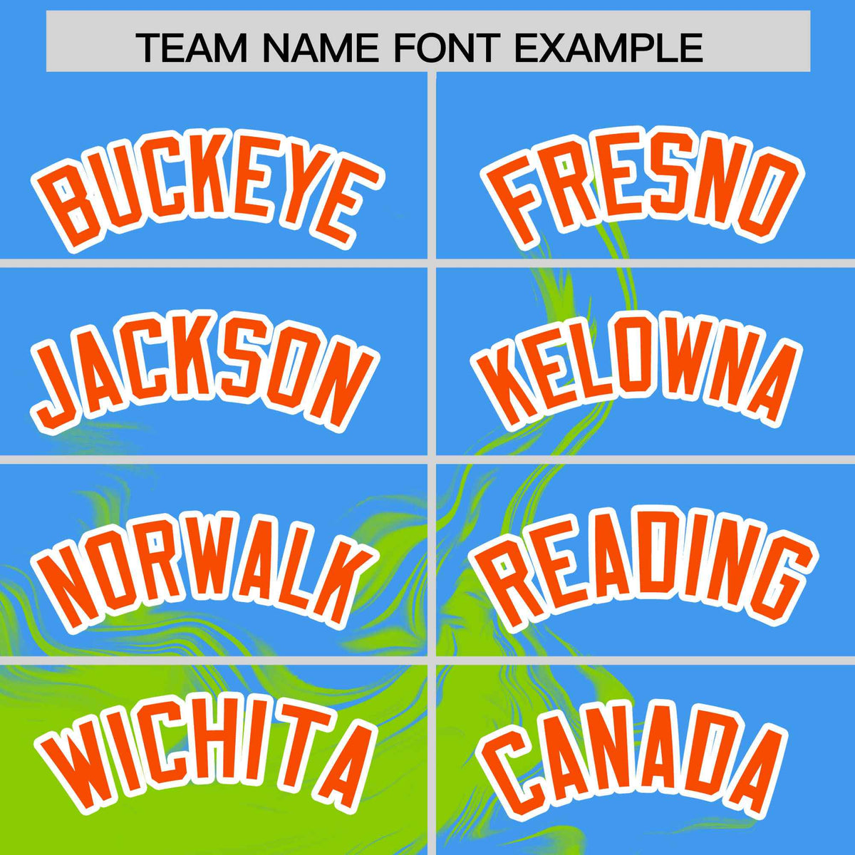 Custom Powder Blue Neon Green Personalized Ink Pattern Authentic Baseball Jersey