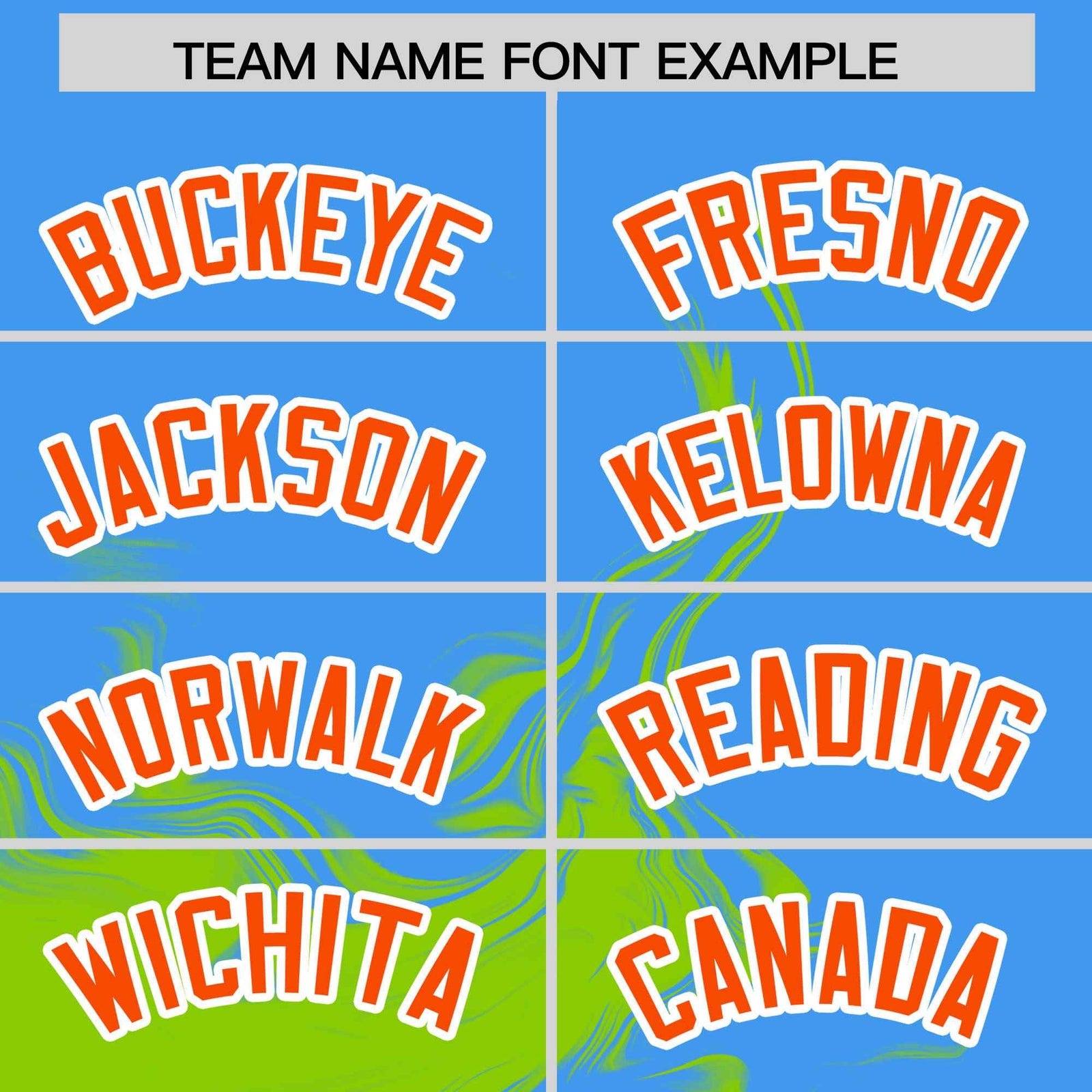 Custom Powder Blue Neon Green Personalized Ink Pattern Authentic Baseball Jersey