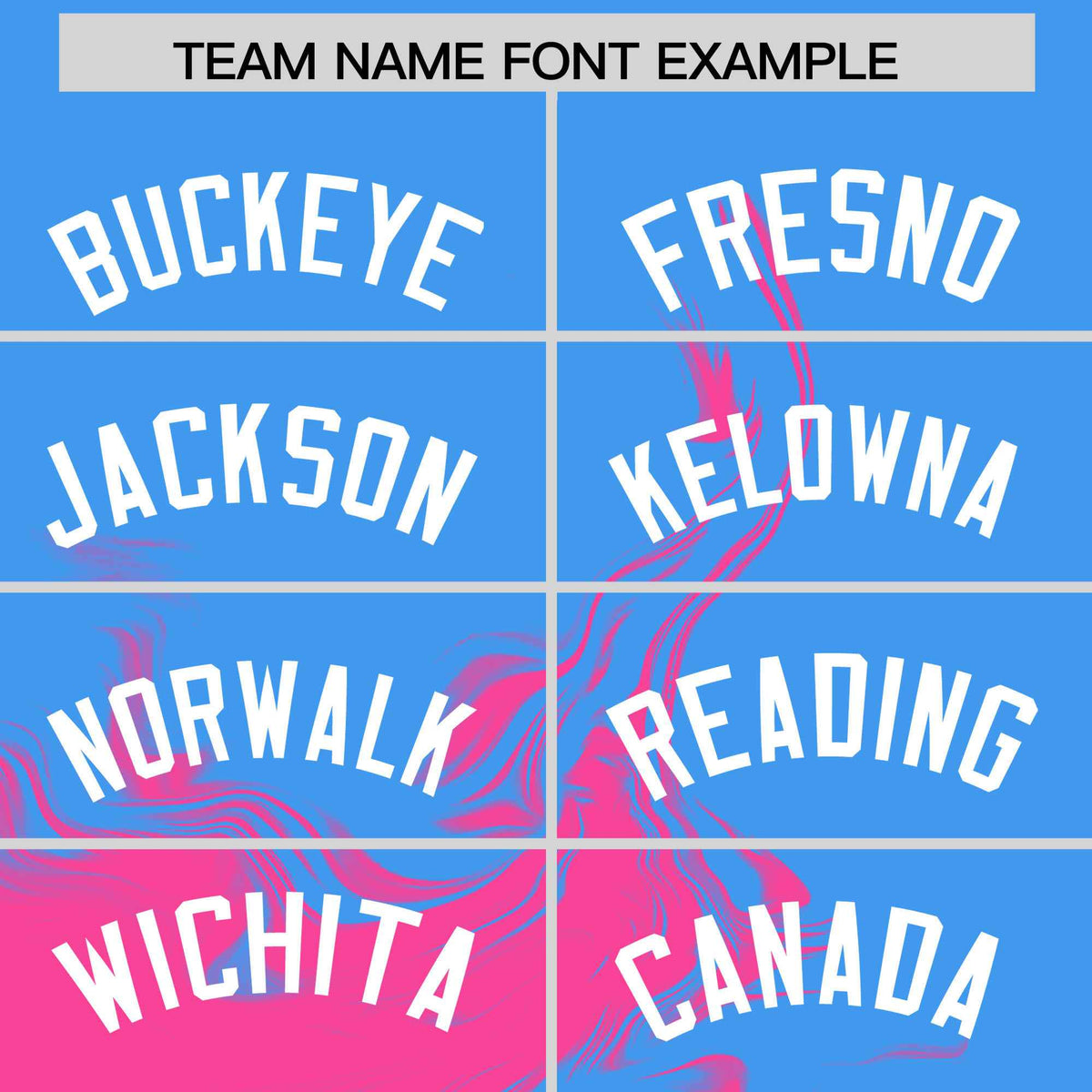 Custom Powder Blue Pink Personalized Ink Pattern Authentic Baseball Jersey