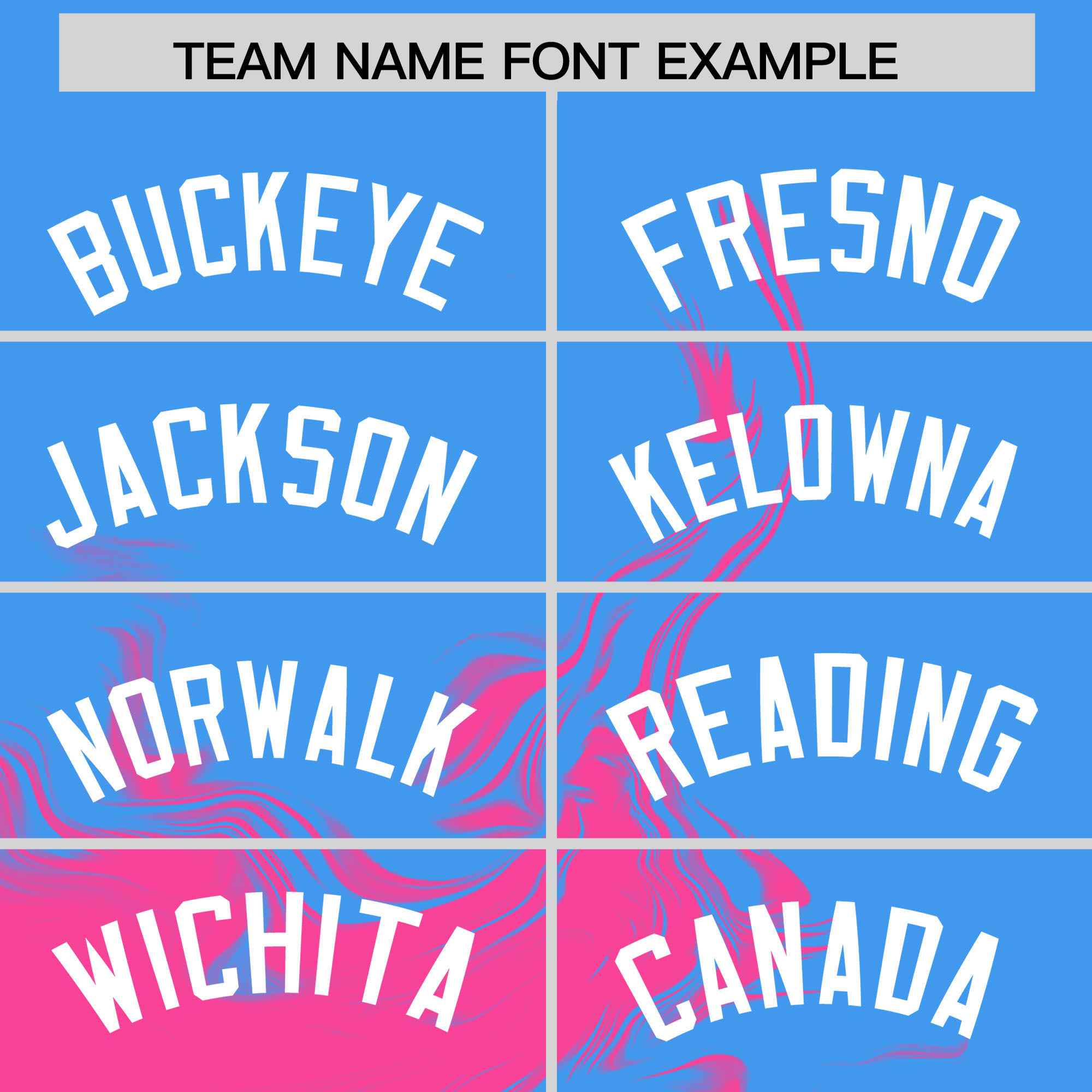 Custom Powder Blue Pink Personalized Ink Pattern Authentic Baseball Jersey