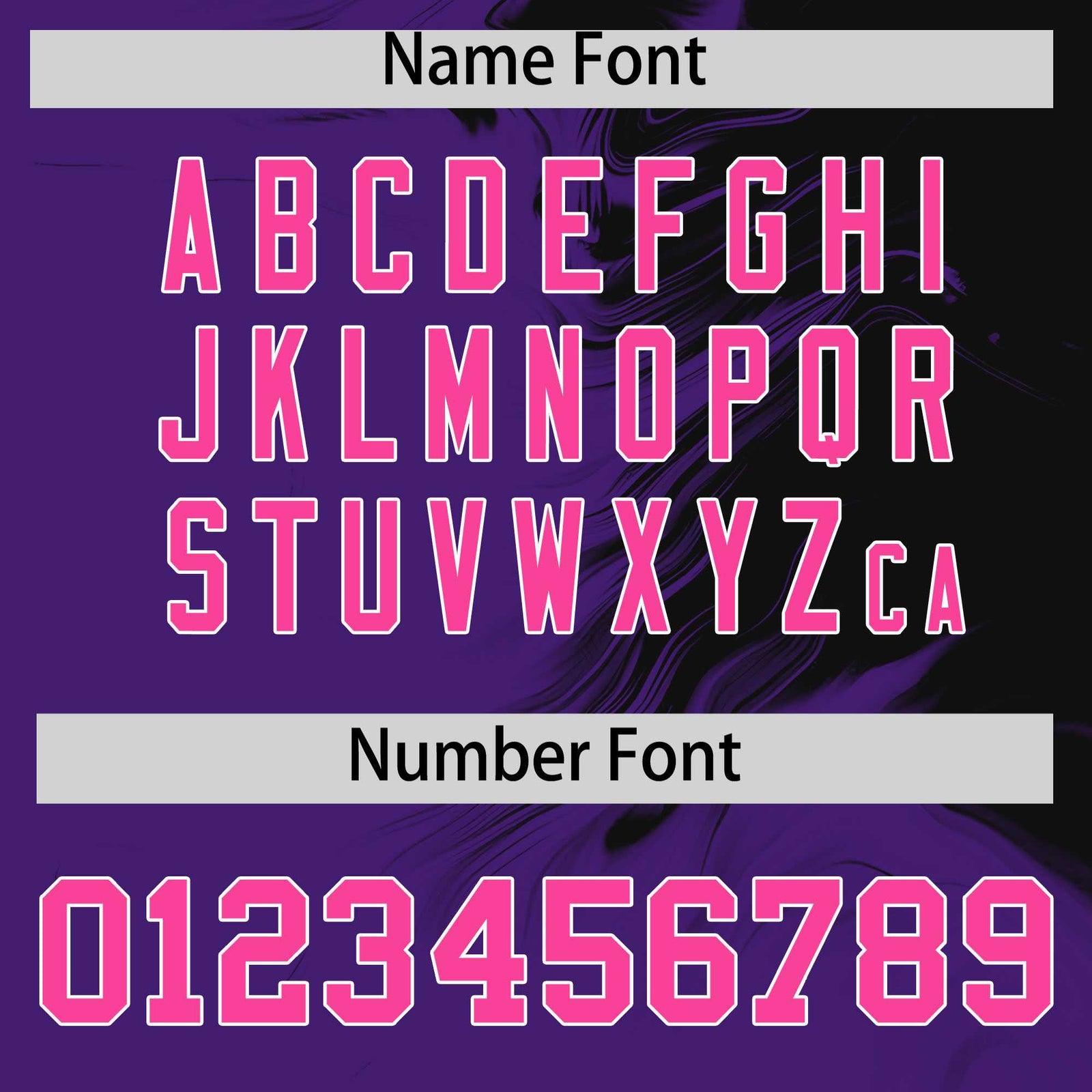 Custom Black Purple Personalized Ink Pattern Authentic Baseball Jersey