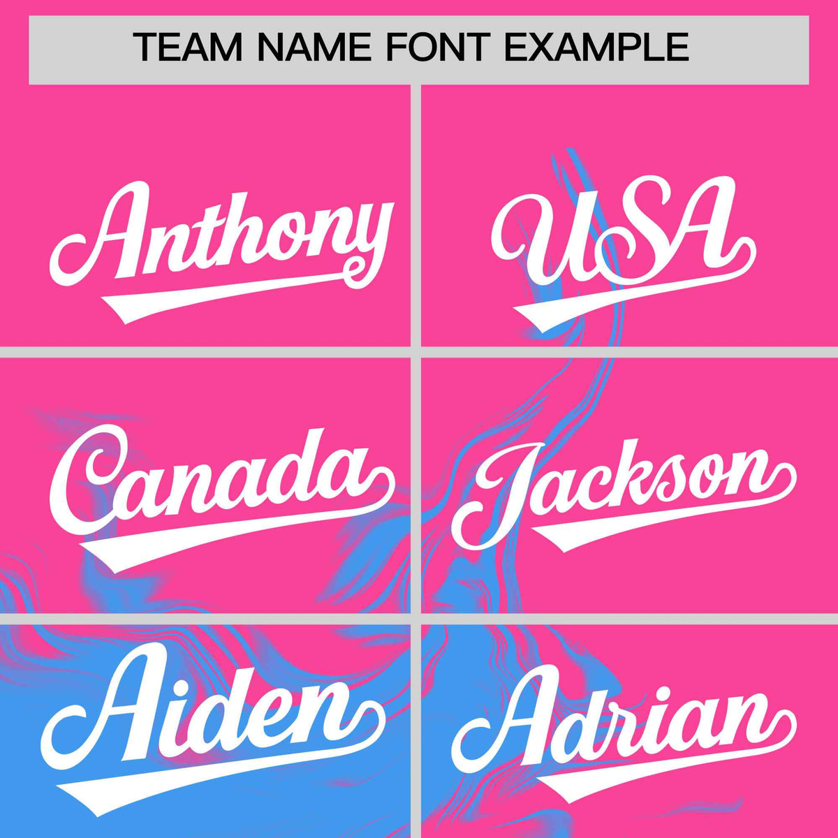 Custom Pink Powder Blue Personalized Ink Pattern Authentic Baseball Jersey