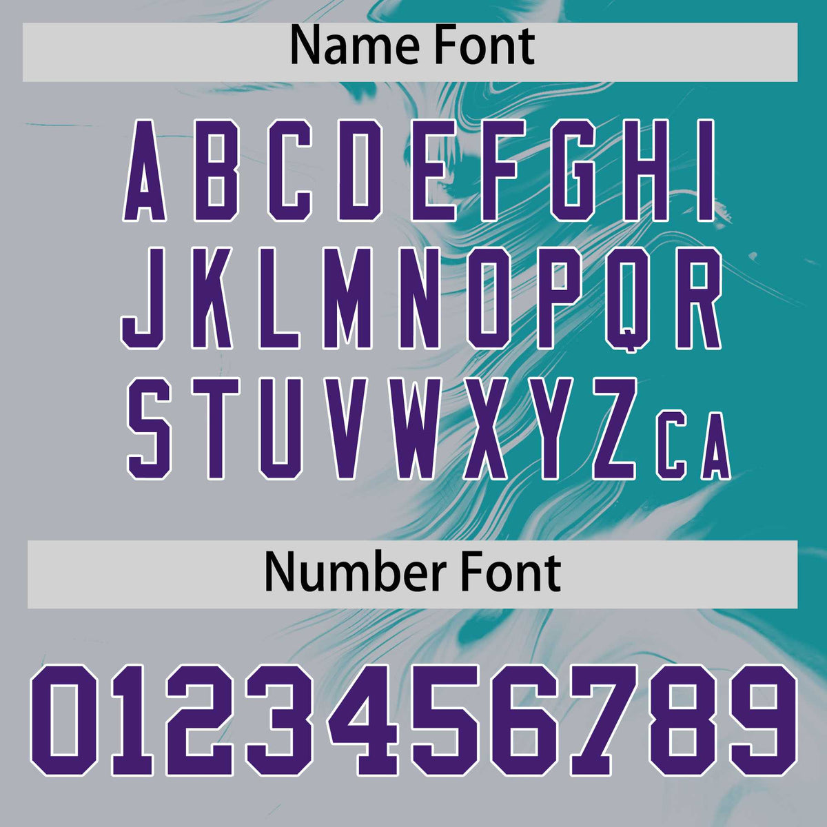 Custom Aqua Gray Personalized Ink Pattern Authentic Baseball Jersey