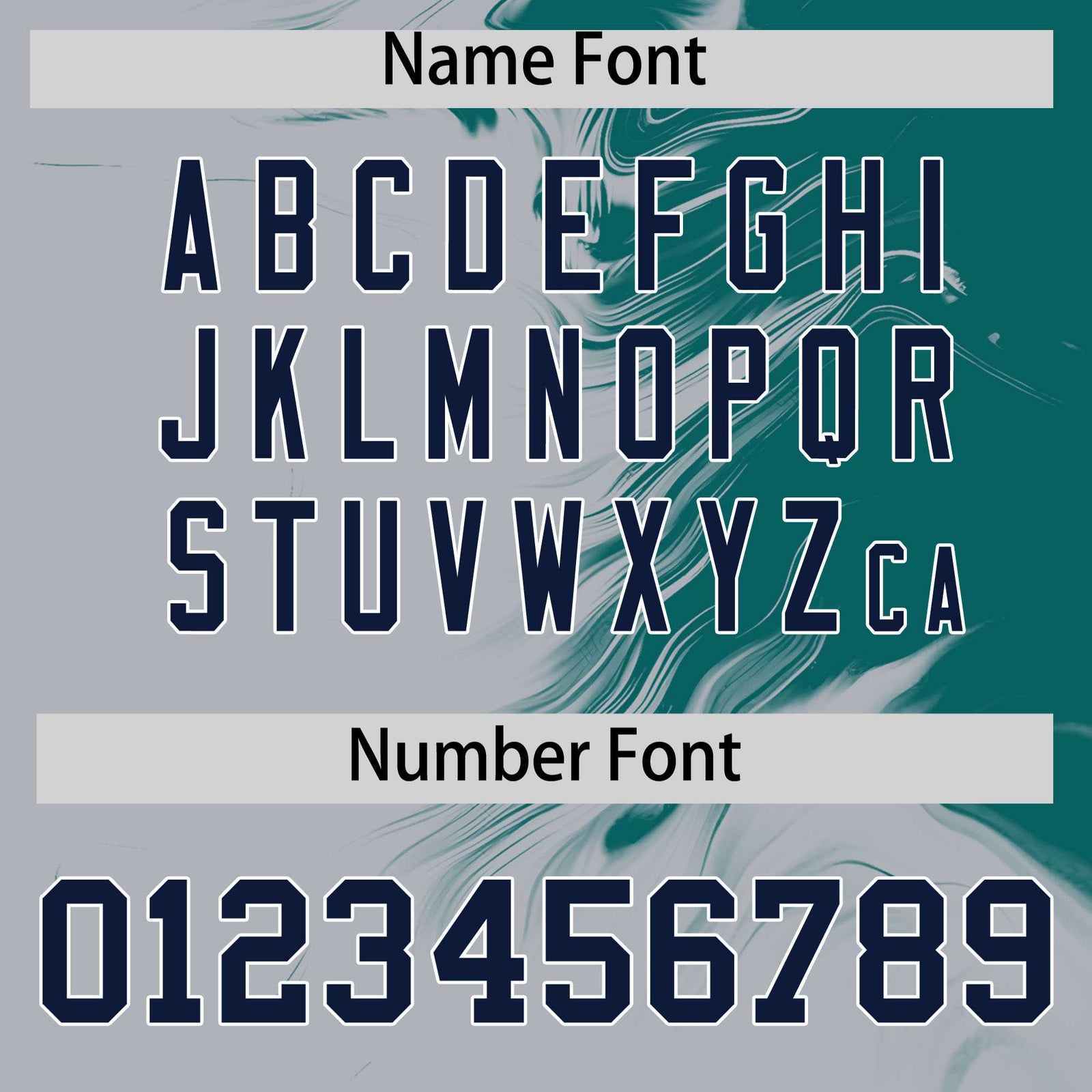 Custom Aqua Gray Personalized Ink Pattern Authentic Baseball Jersey