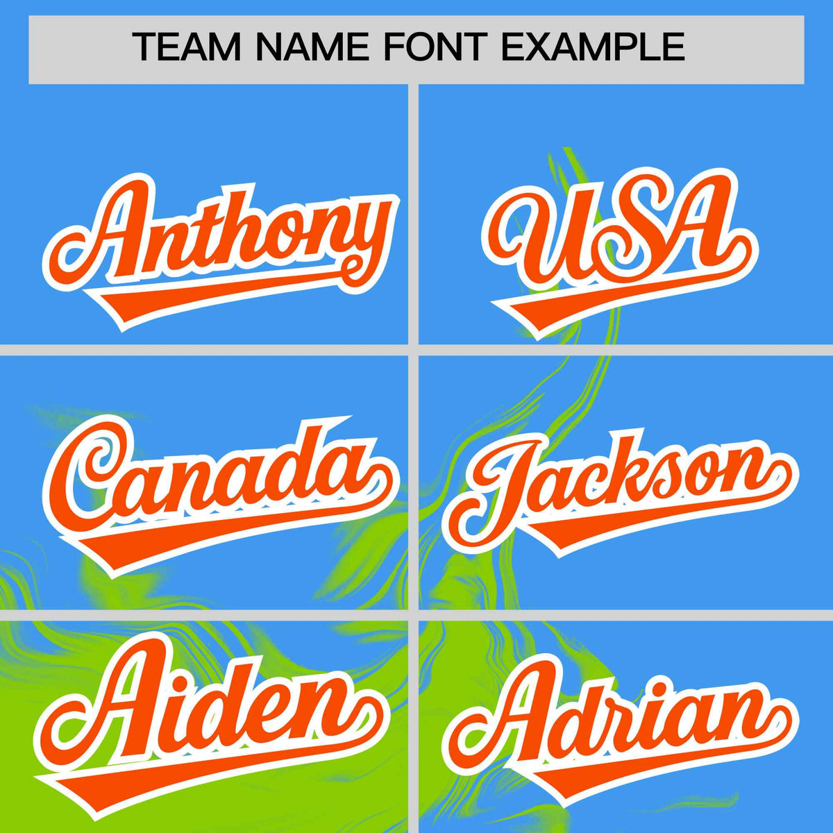 Custom Powder Blue Neon Green Personalized Ink Pattern Authentic Baseball Jersey