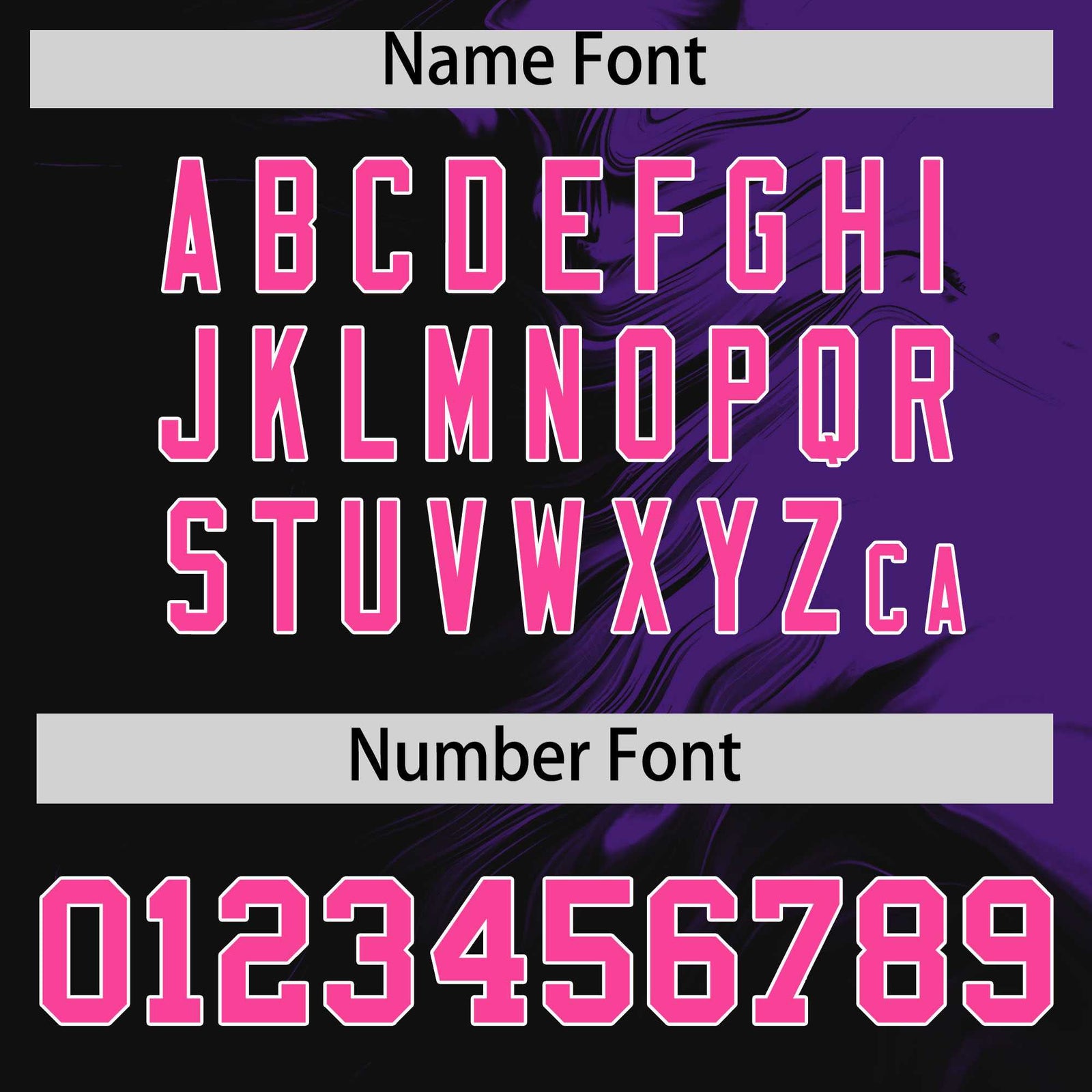 Custom Purple Black Personalized Ink Pattern Authentic Baseball Jersey