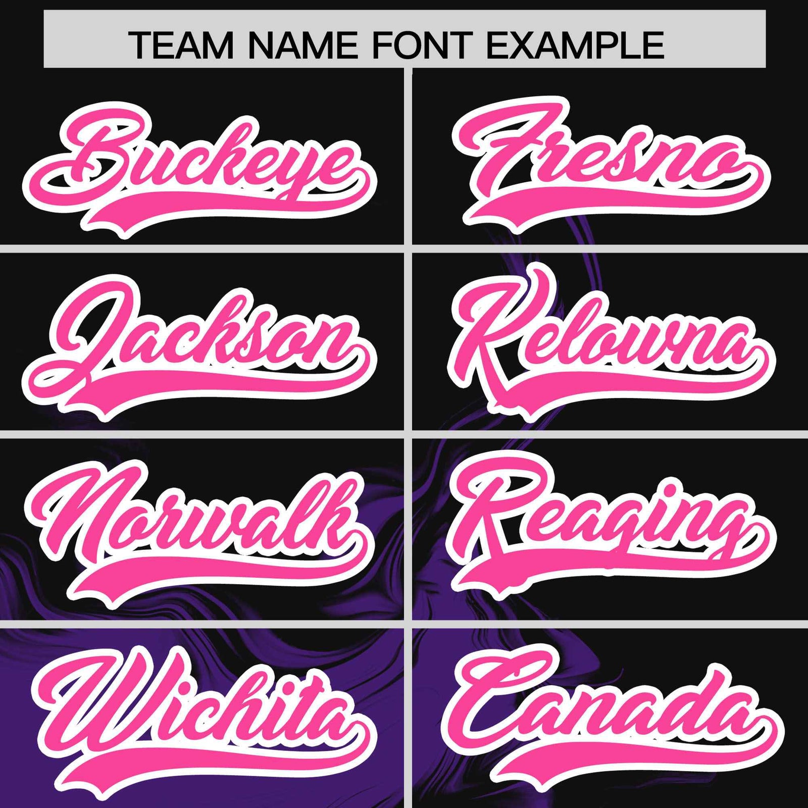 Custom Black Purple Personalized Ink Pattern Authentic Baseball Jersey