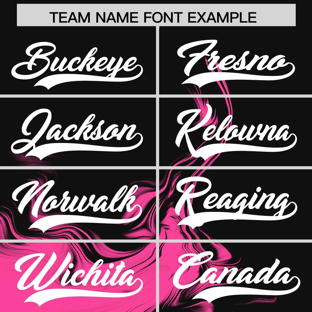 Custom Black Pink Personalized Ink Pattern Authentic Baseball Jersey