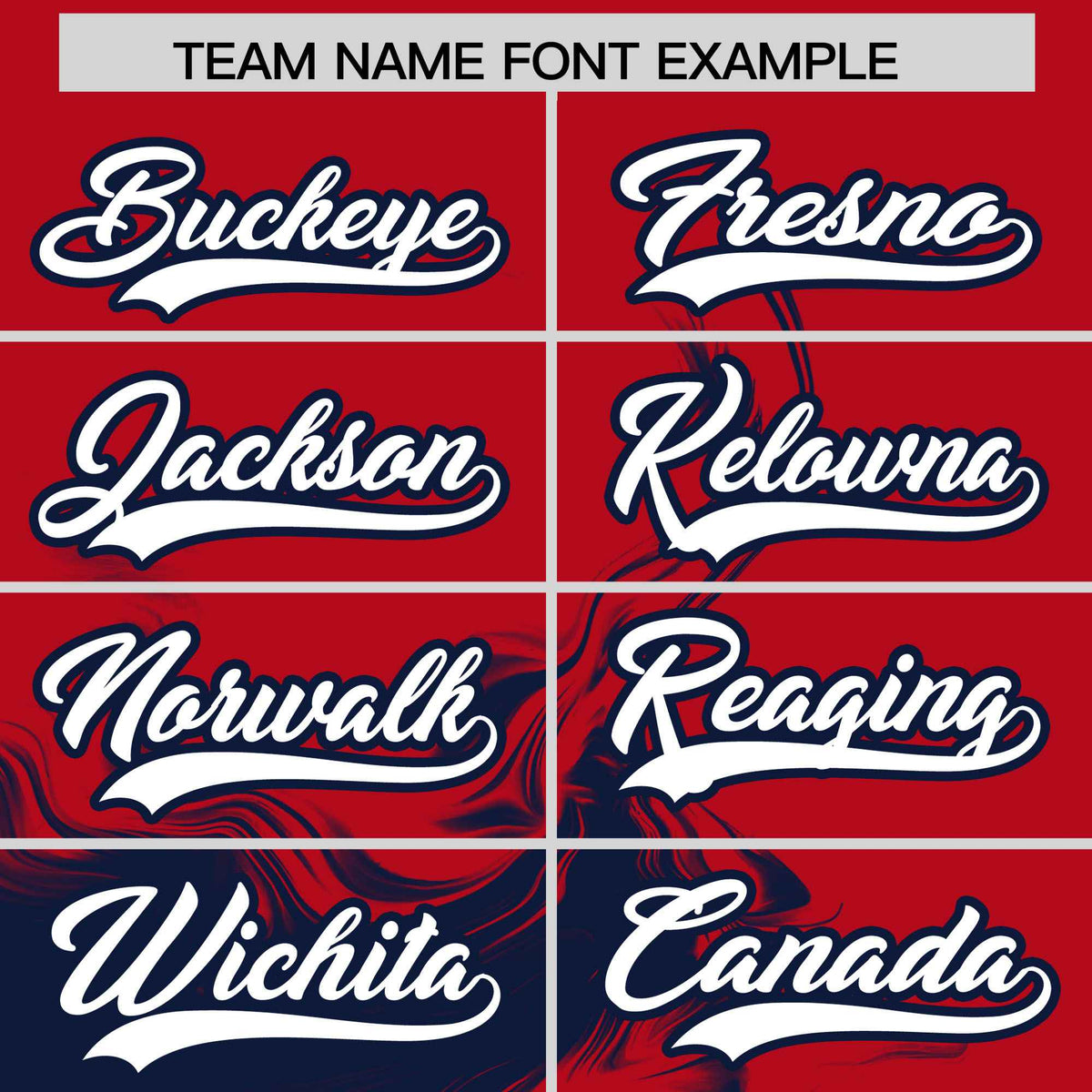 Custom Red Navy Personalized Ink Pattern Authentic Baseball Jersey