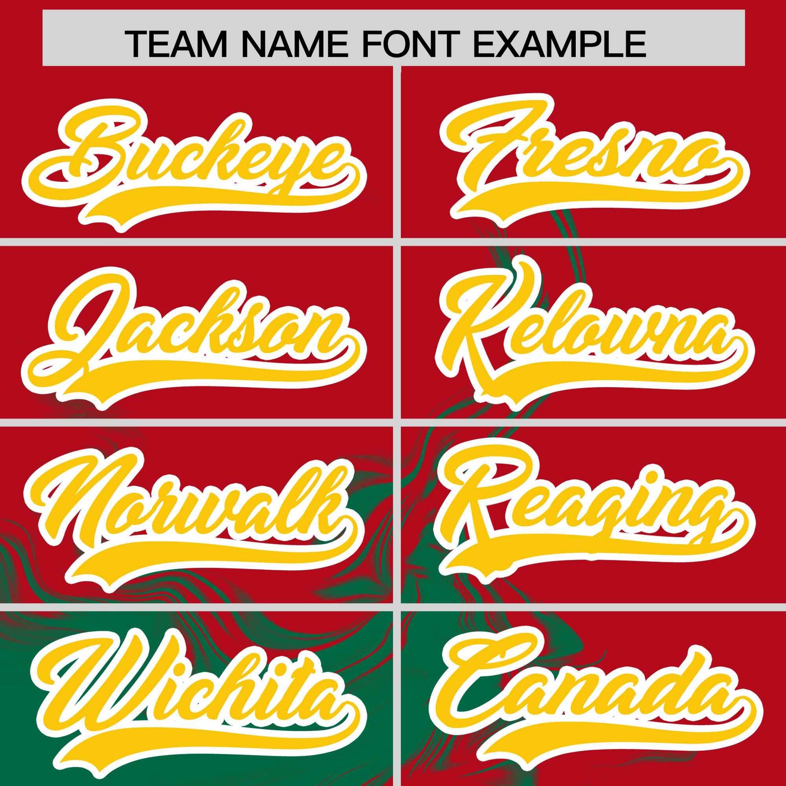 Custom Red Kelly Green Personalized Ink Pattern Authentic Baseball Jersey