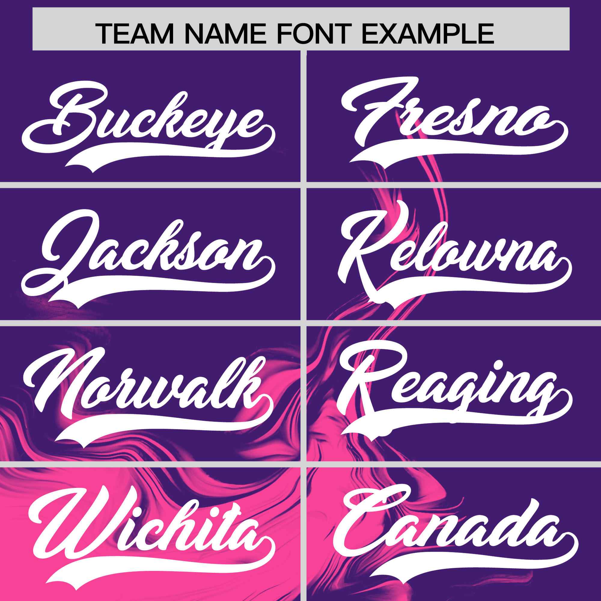 Custom Purple Pink Personalized Ink Pattern Authentic Baseball Jersey