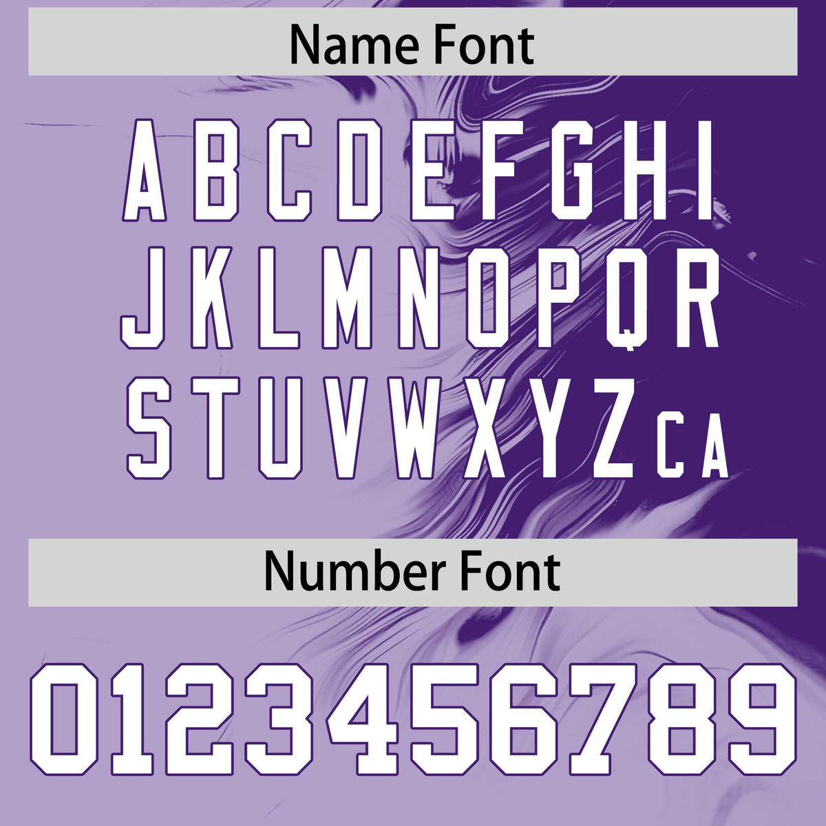 Custom Purple Light Purple Personalized Ink Pattern Authentic Baseball Jersey