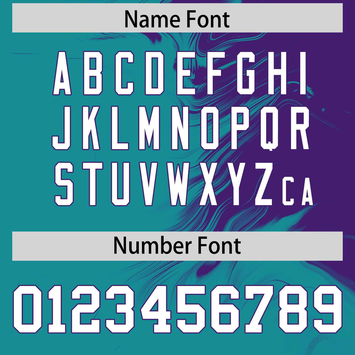 Custom Purple Aqua Personalized Ink Pattern Authentic Baseball Jersey