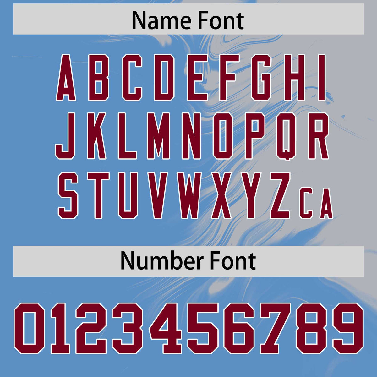 Custom Gray Powder Blue Personalized Ink Pattern Authentic Baseball Jersey