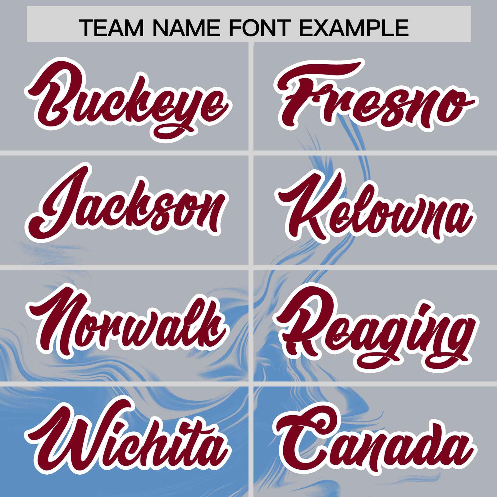 Custom Gray Powder Blue Personalized Ink Pattern Authentic Baseball Jersey