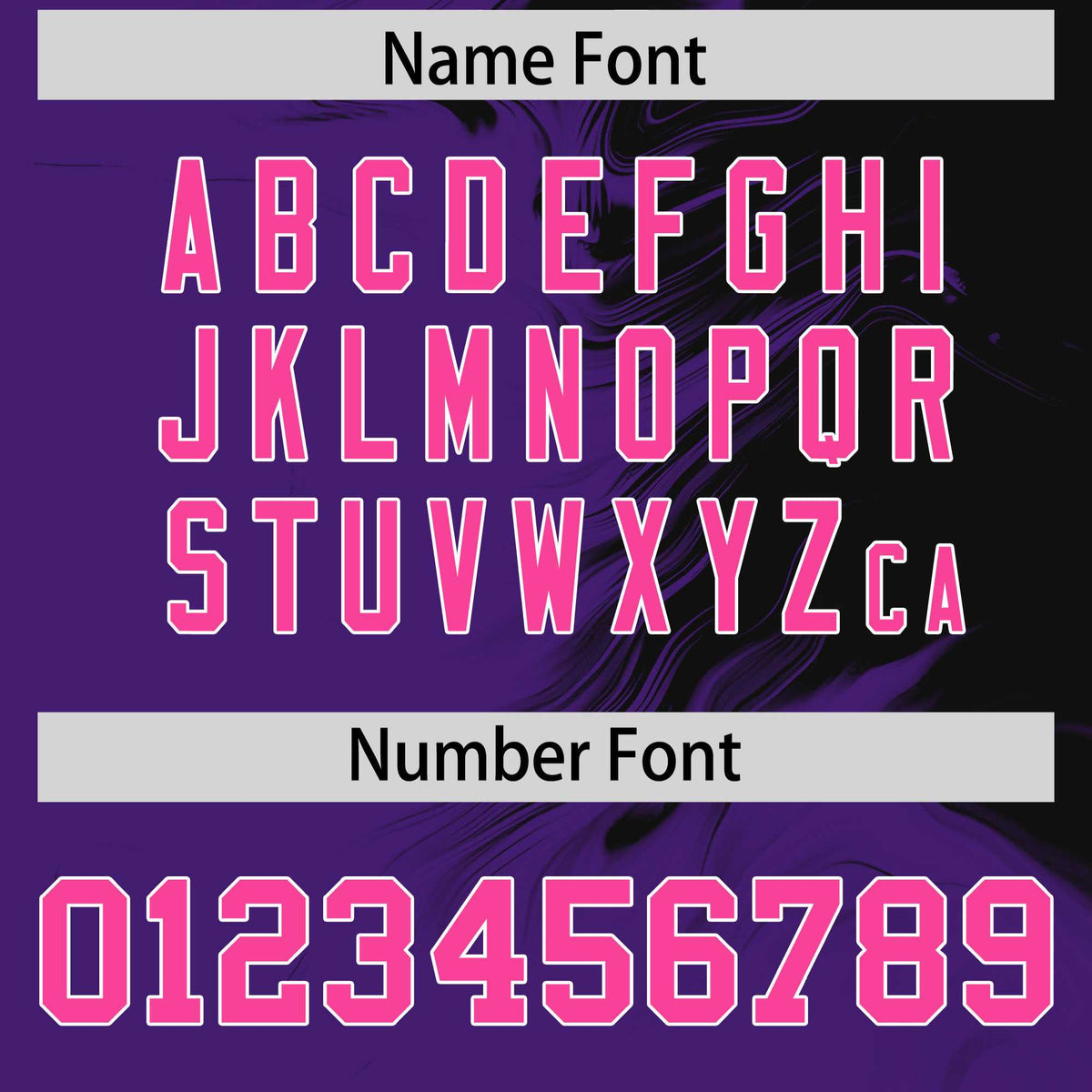 Custom Black Purple Personalized Ink Pattern Authentic Baseball Jersey