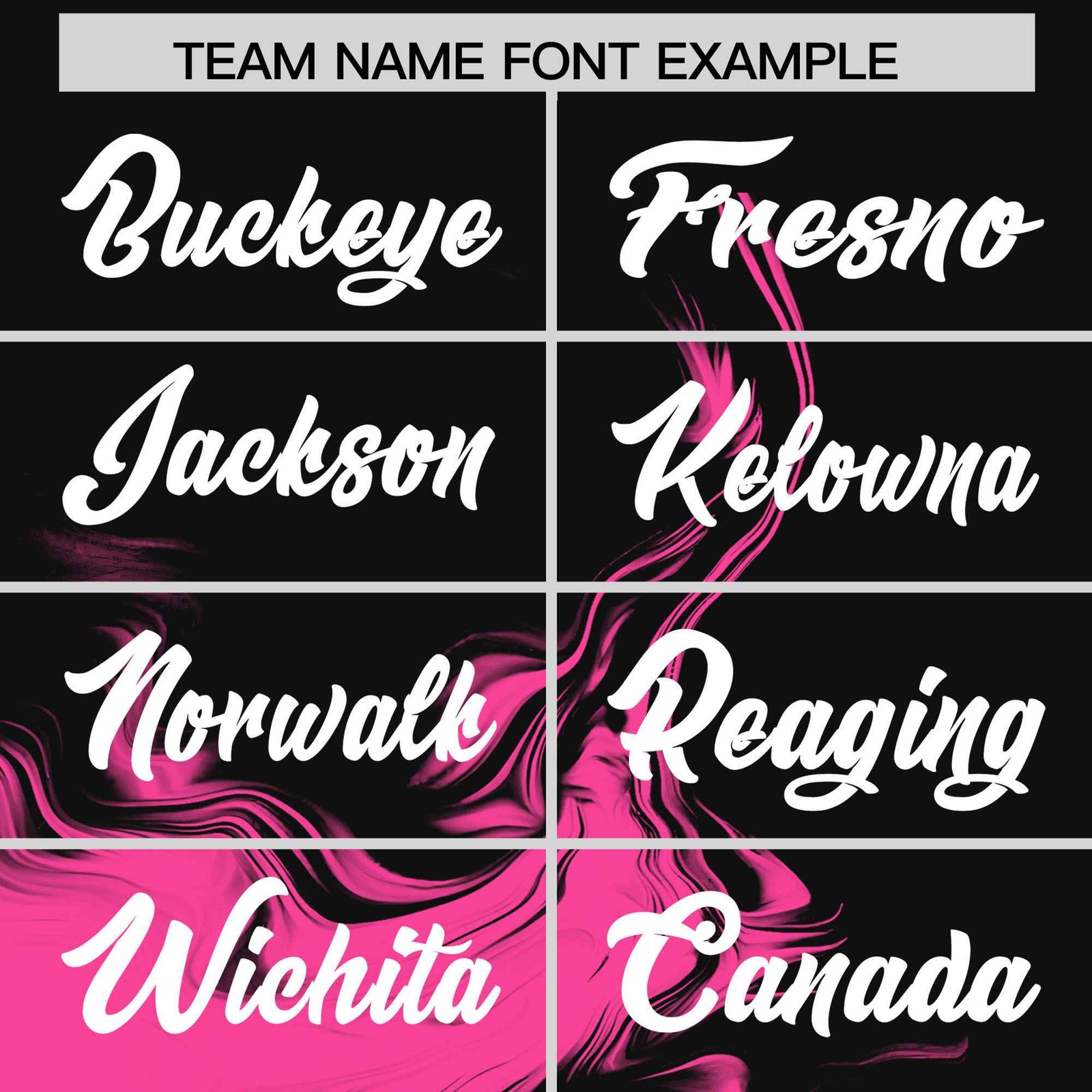 Custom Black Pink Personalized Ink Pattern Authentic Baseball Jersey