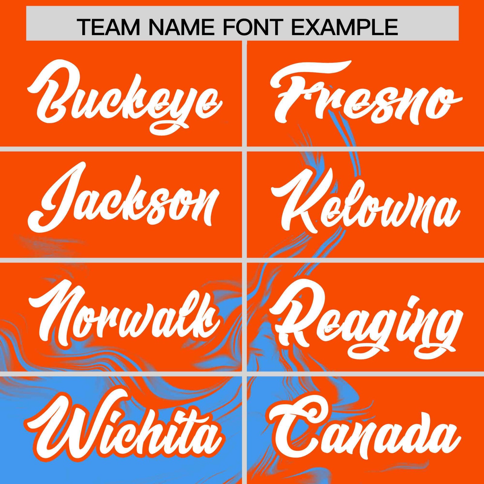 Custom Orange Powder Blue Personalized Ink Pattern Authentic Baseball Jersey