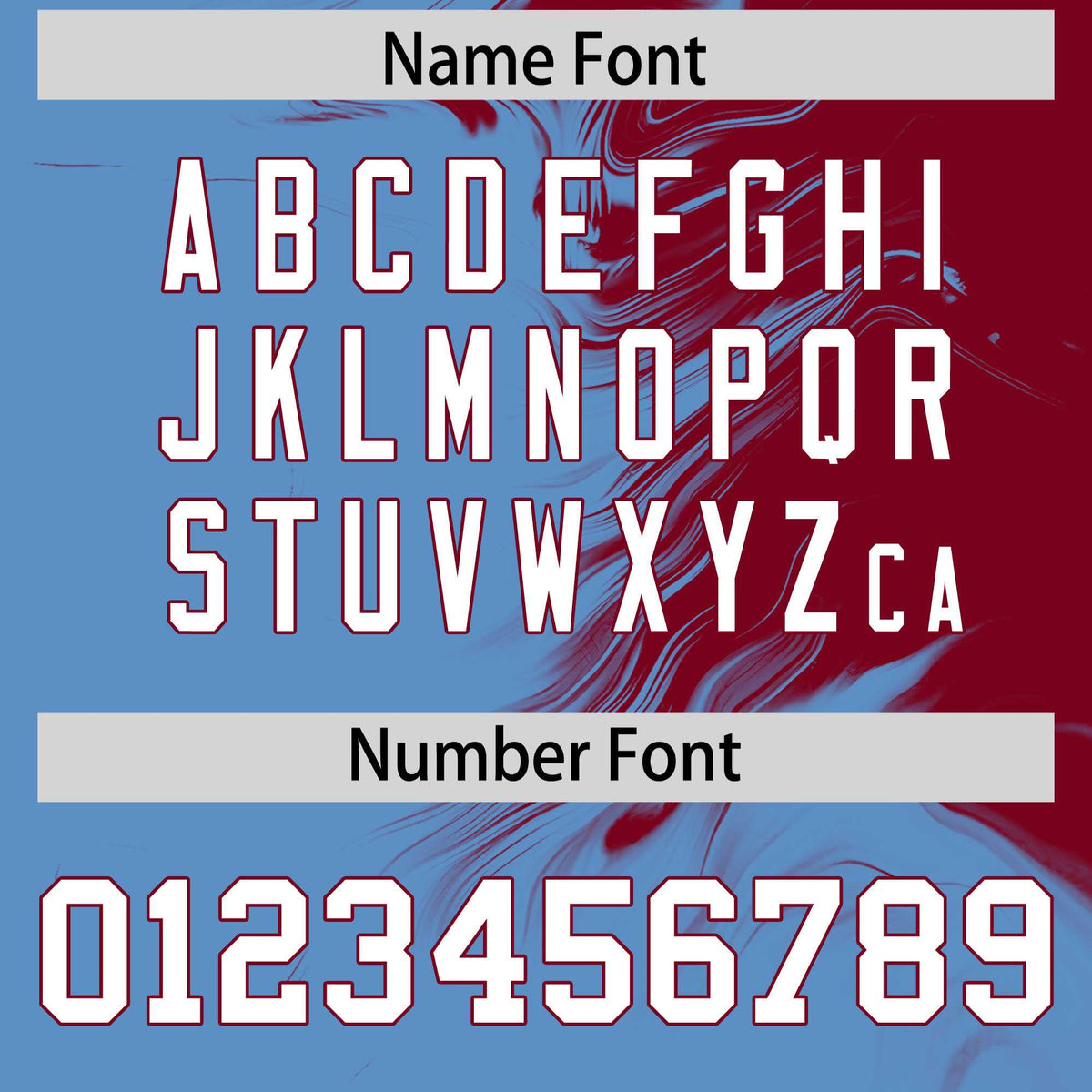 Custom Crimson Powder Blue Personalized Ink Pattern Authentic Baseball Jersey