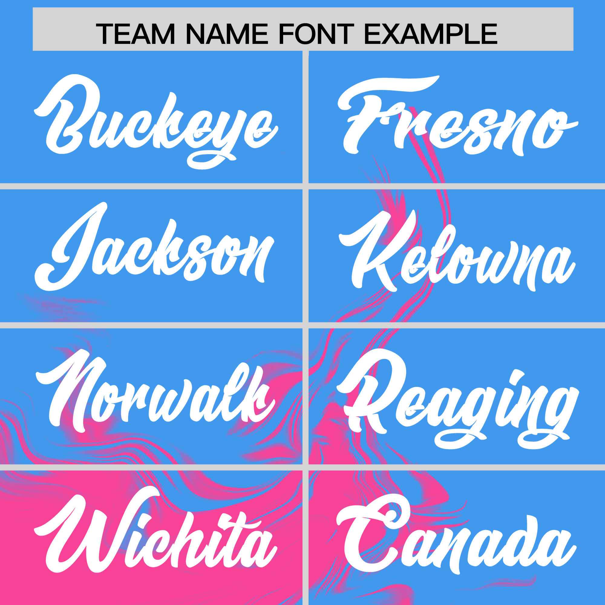 Custom Powder Blue Pink Personalized Ink Pattern Authentic Baseball Jersey